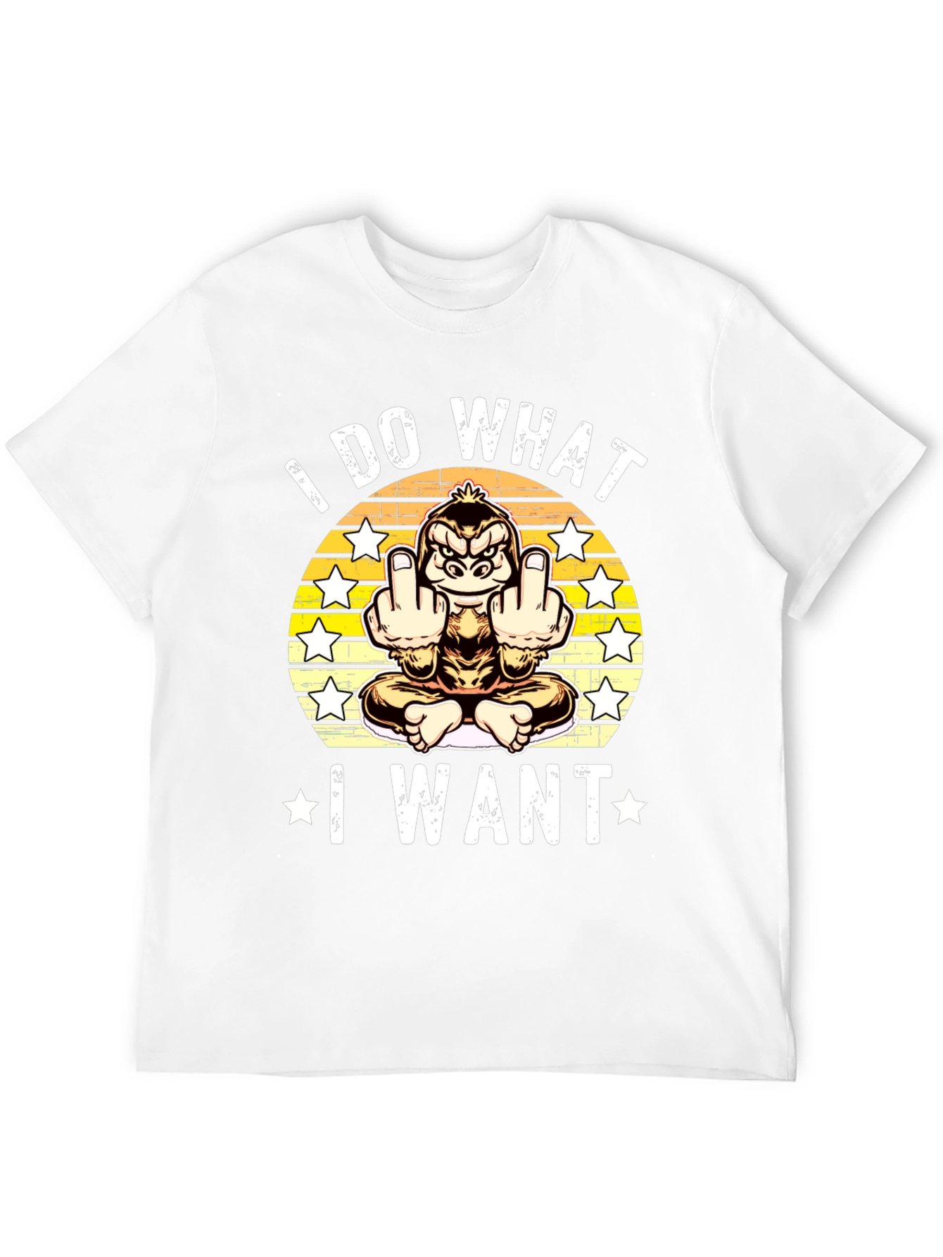 I Do What I Want Gorilla T-Shirt