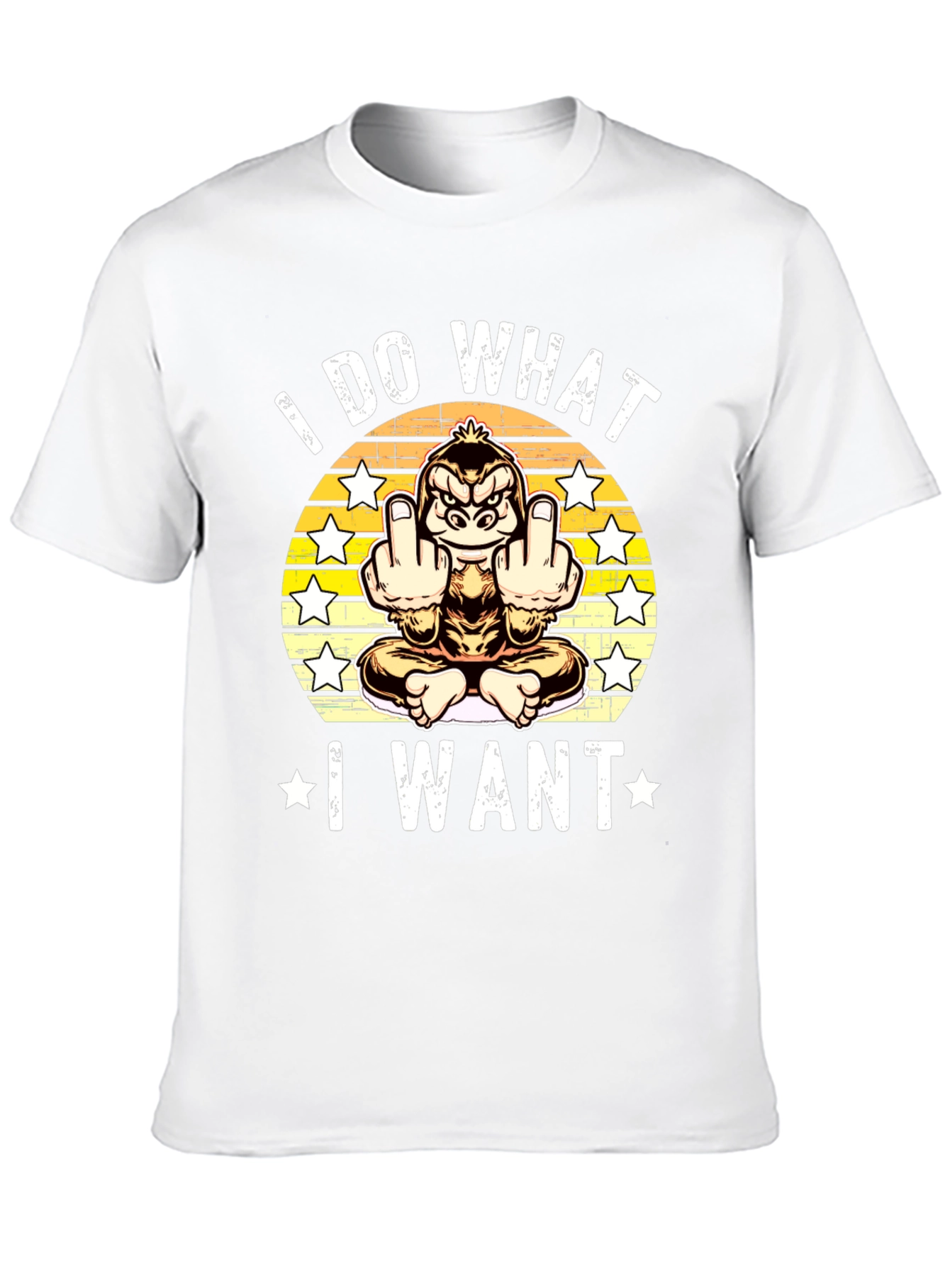I Do What I Want Gorilla T-Shirt