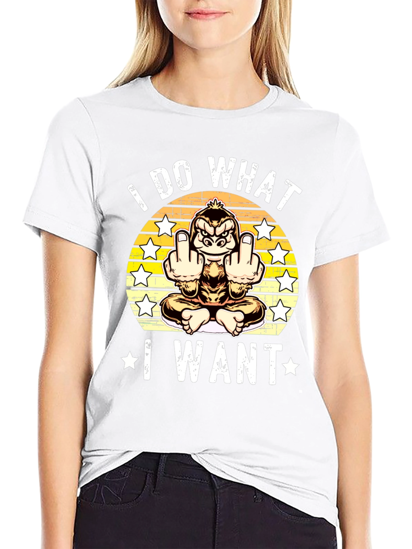 I Do What I Want Gorilla T-Shirt