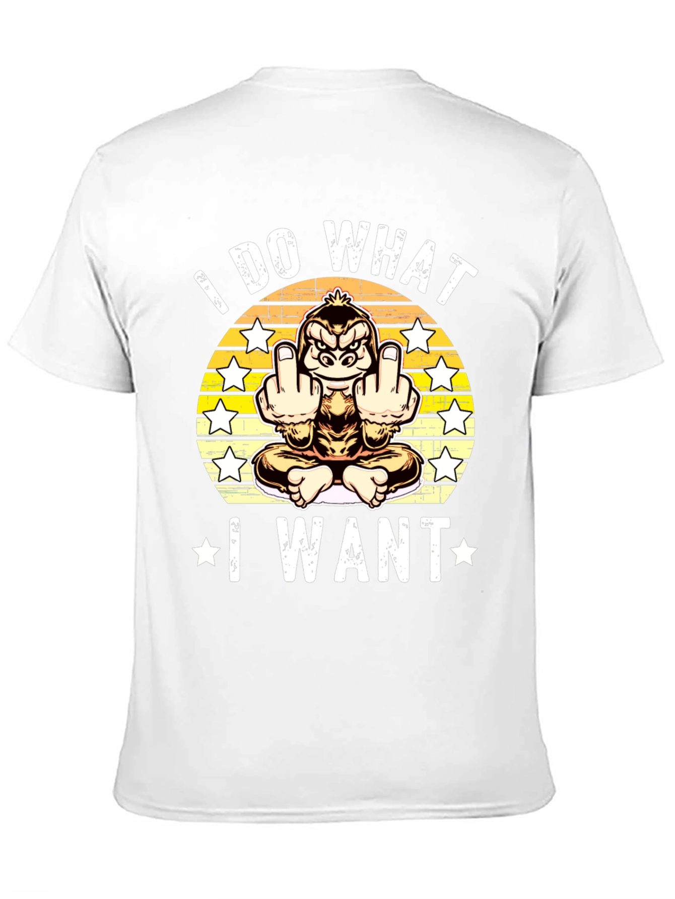 I Do What I Want Gorilla T-Shirt