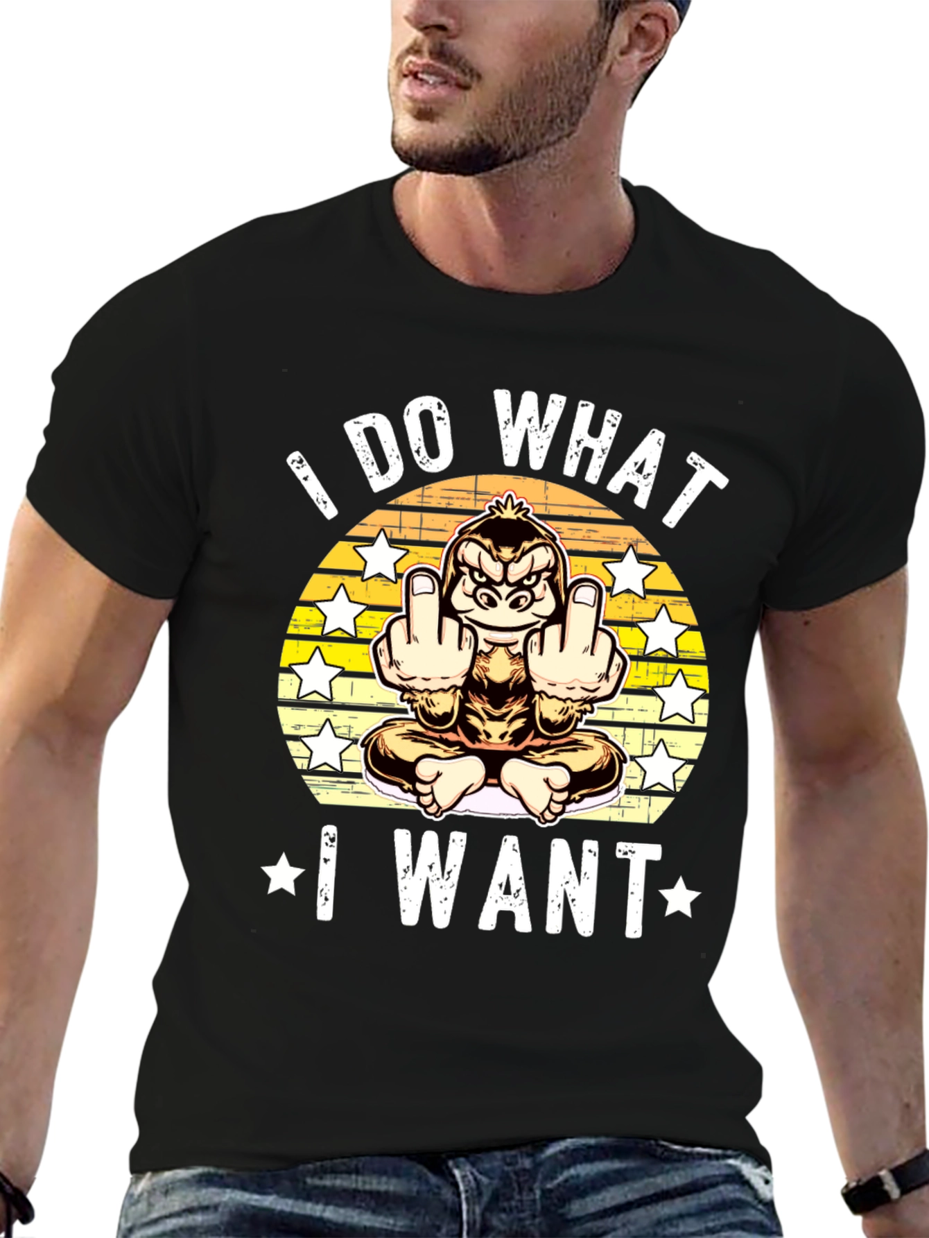 I Do What I Want Gorilla T-Shirt