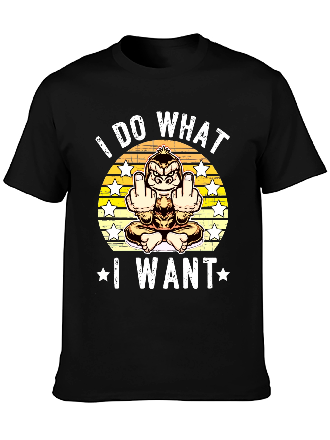 I Do What I Want Gorilla T-Shirt