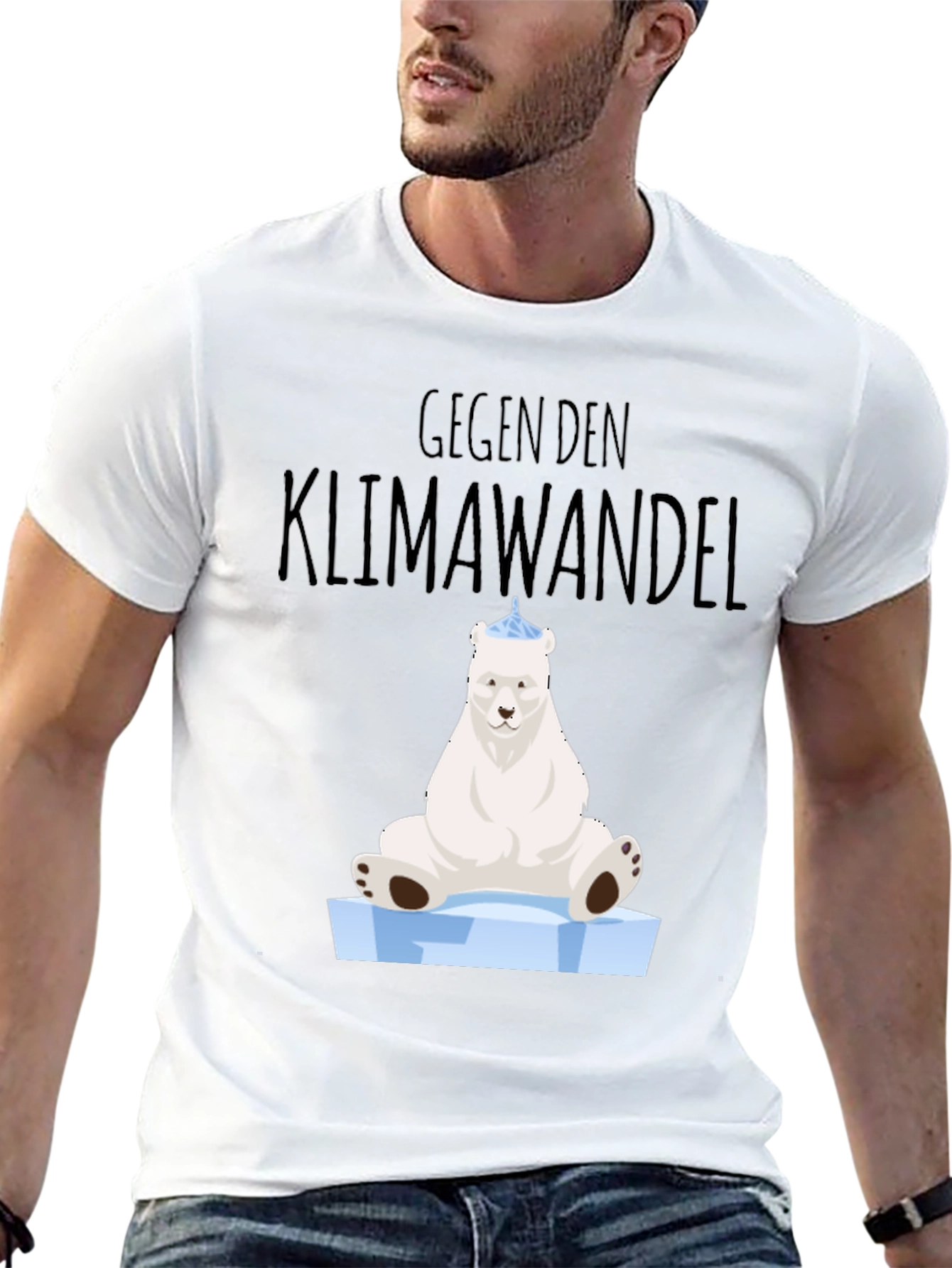 Climate Change Polar Bear T-Shirt