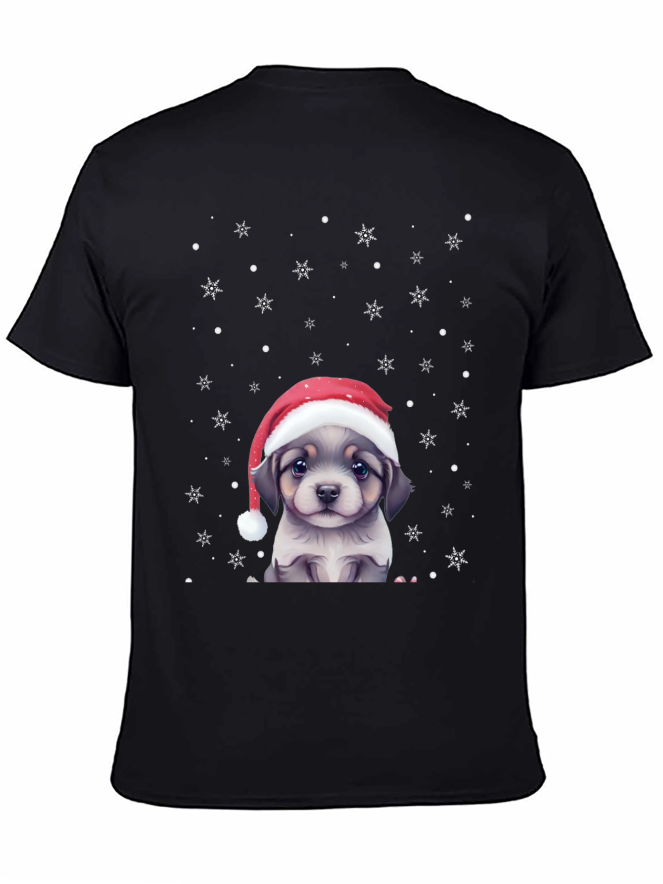 Festive Puppy Graphic Tee