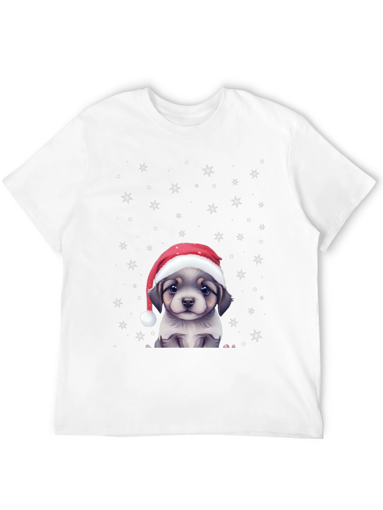 Festive Puppy Graphic Tee