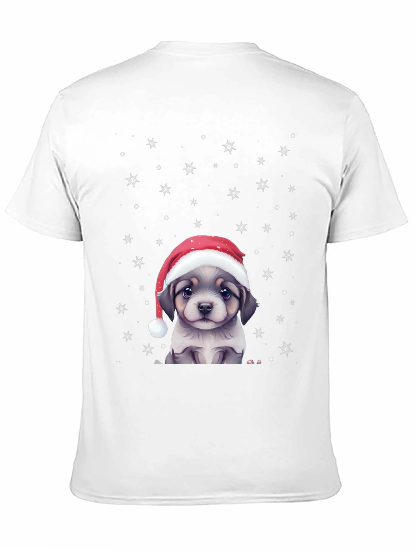 Festive Puppy Graphic Tee