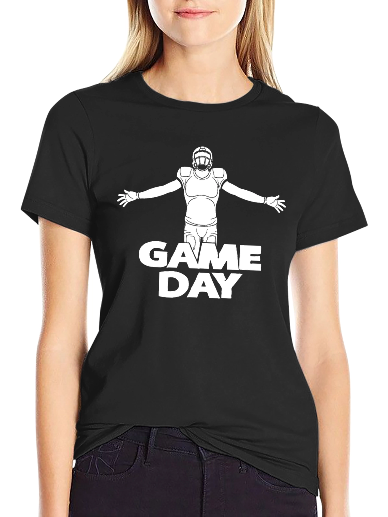 Game Day Football Graphic T-Shirt