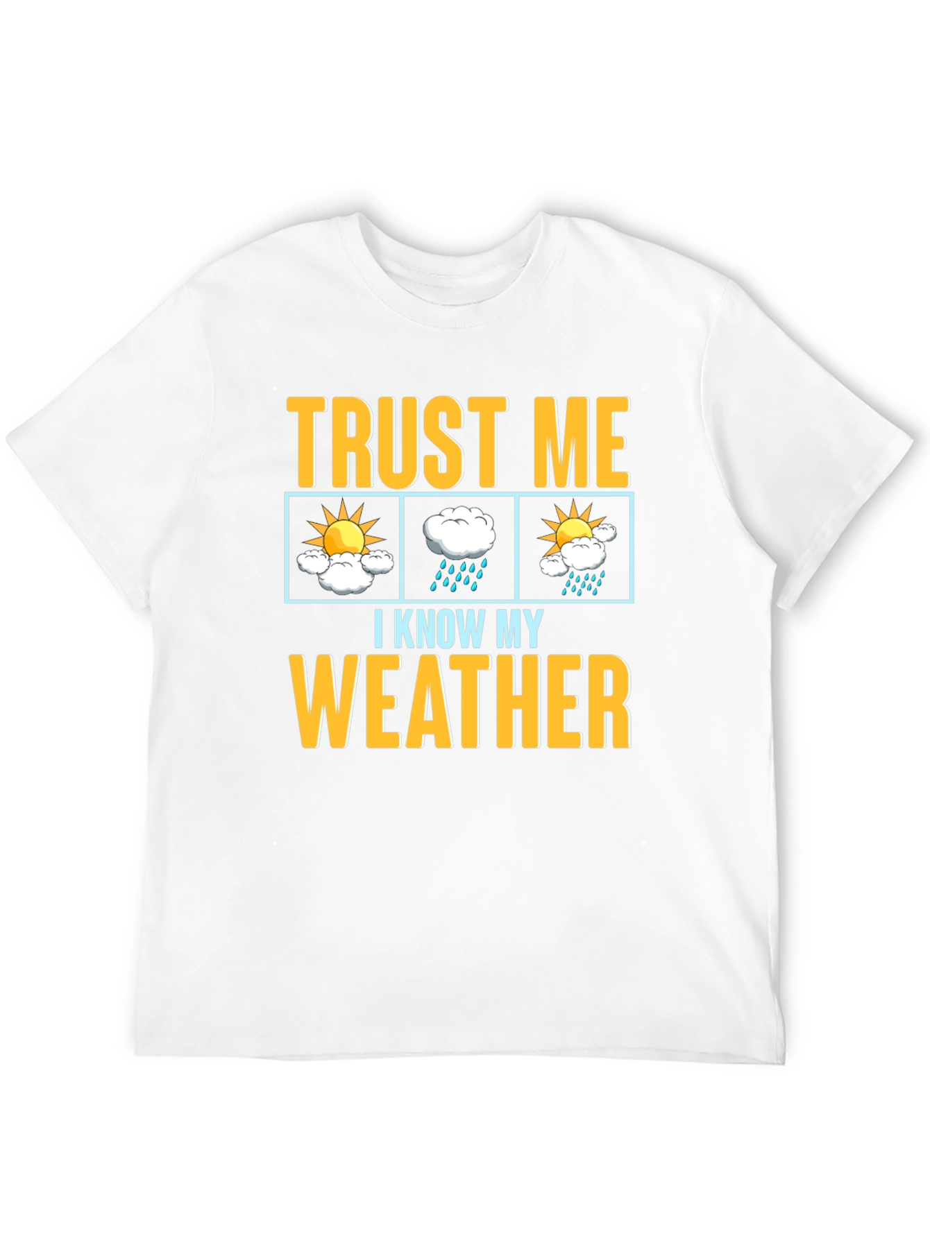 Trust Me I Know My Weather Graphic T-Shirt