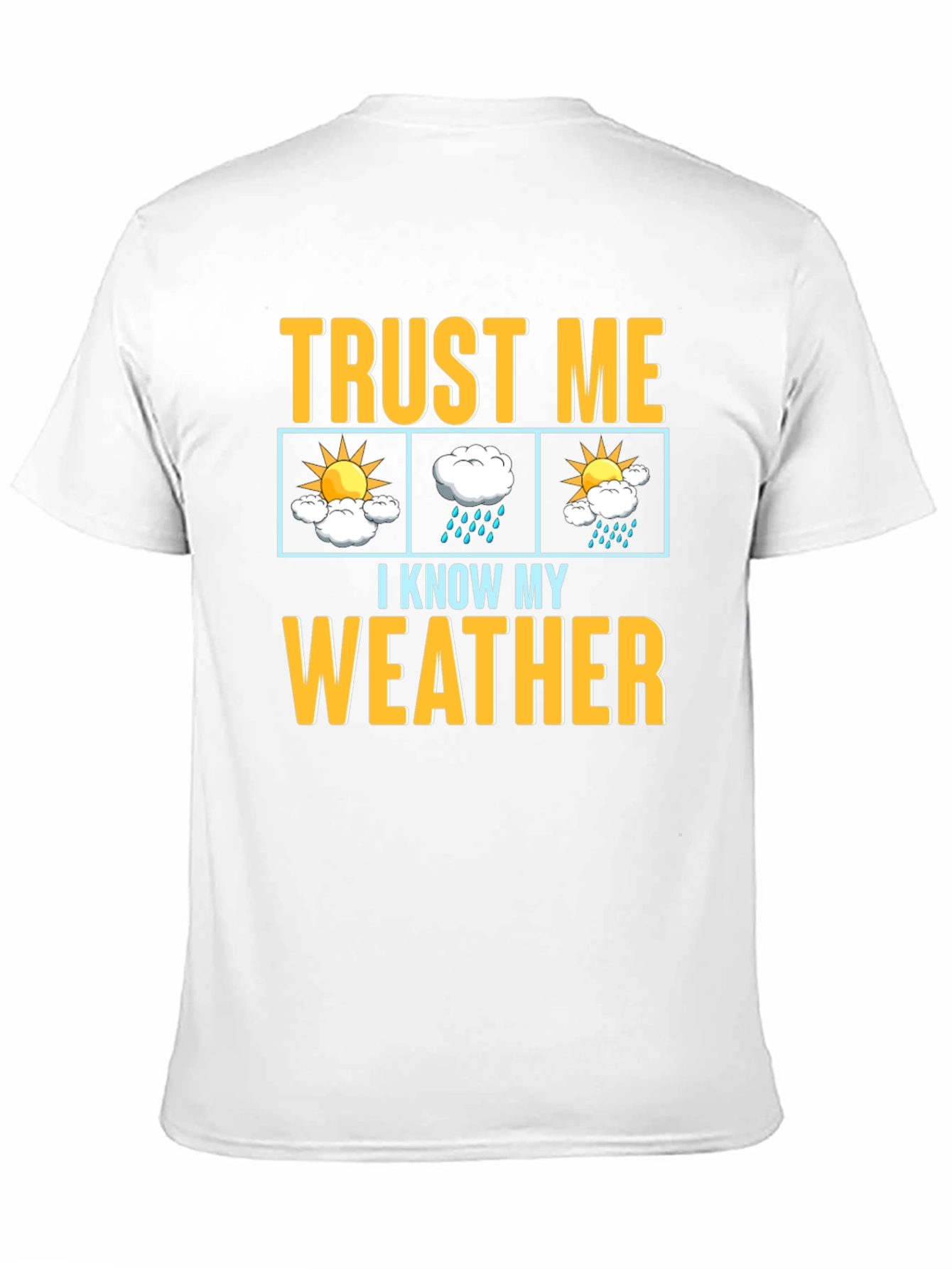 Trust Me I Know My Weather Graphic T-Shirt