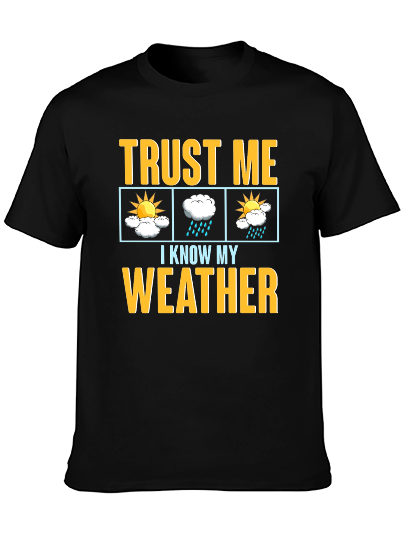 Trust Me I Know My Weather Graphic T-Shirt