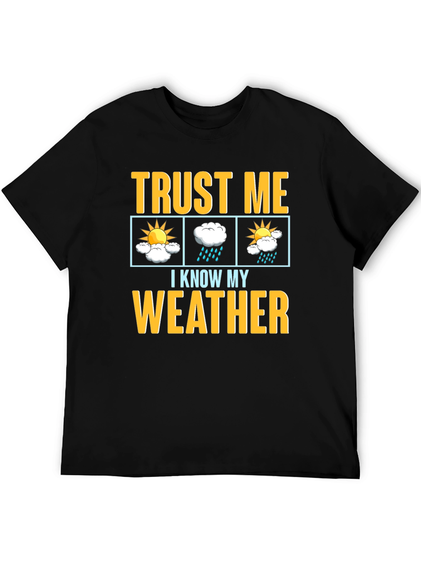 Trust Me I Know My Weather Graphic T-Shirt
