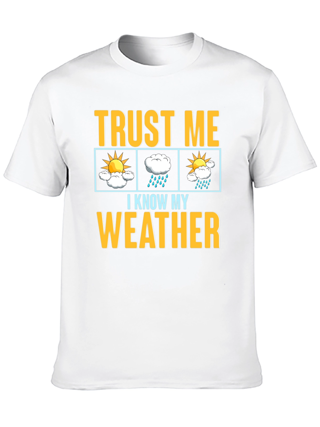 Trust Me I Know My Weather Graphic T-Shirt