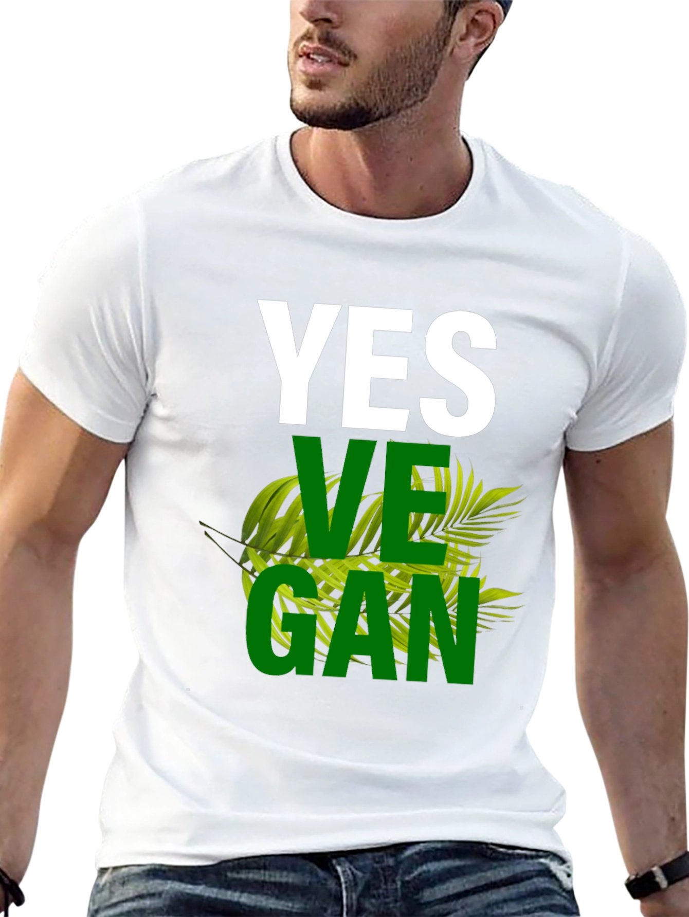 Yes Vegan Graphic T-Shirt