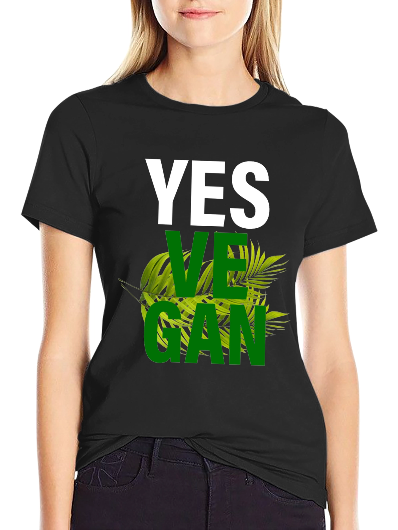 Yes Vegan Graphic T-Shirt