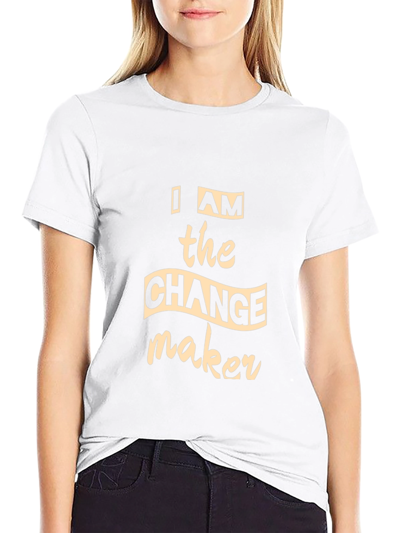 I AM the CHANGE Maker Graphic T-Shirt