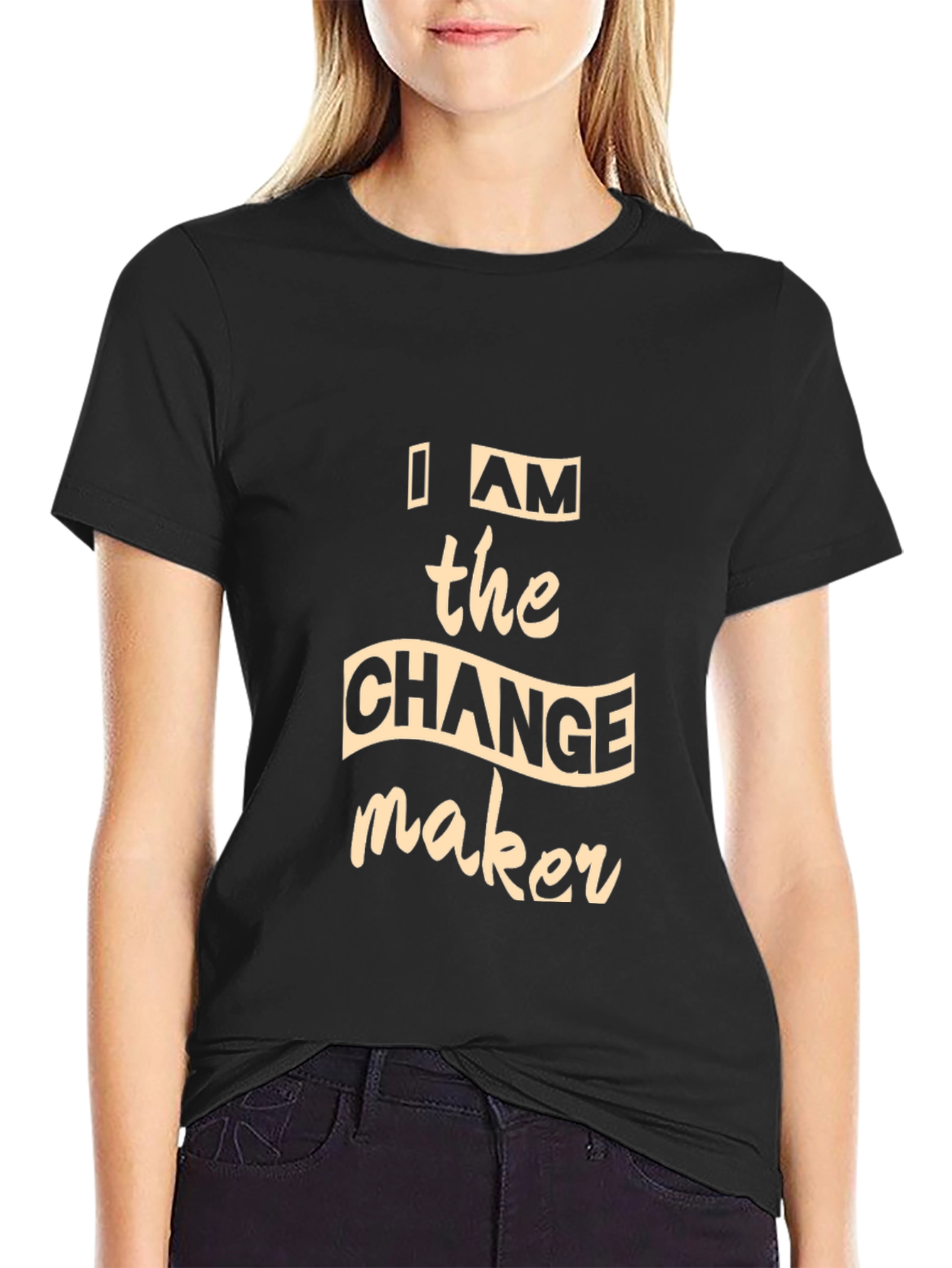 I AM the CHANGE Maker Graphic T-Shirt