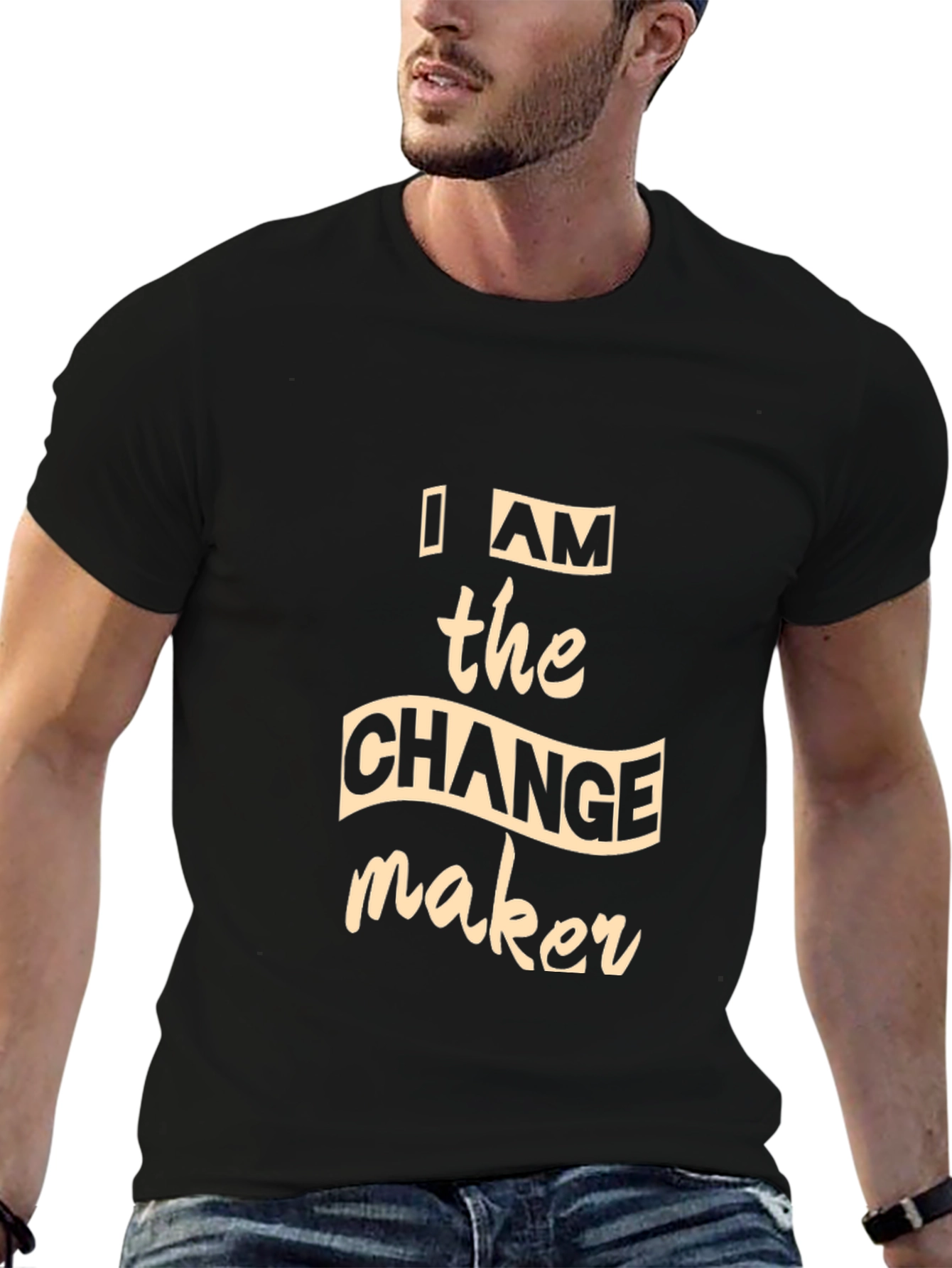 I AM the CHANGE Maker Graphic T-Shirt