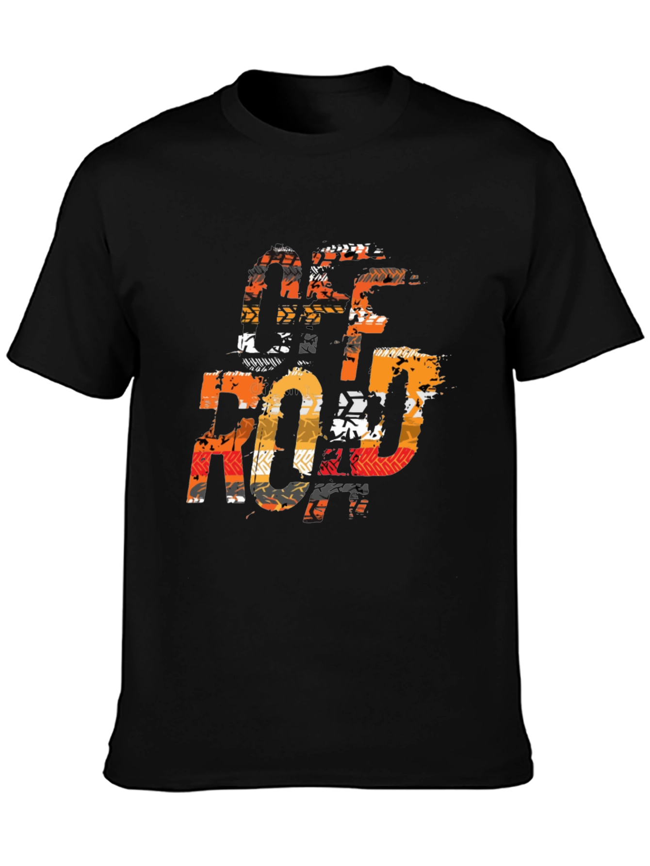 Off-Road Adventure Graphic Tee - Black