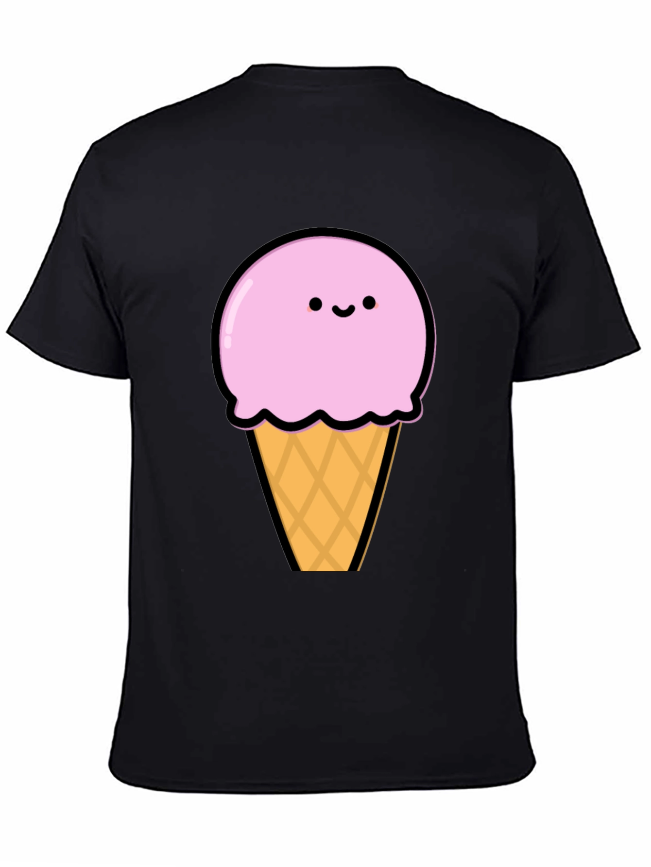 Cute Ice Cream Graphic T-Shirt - Unisex