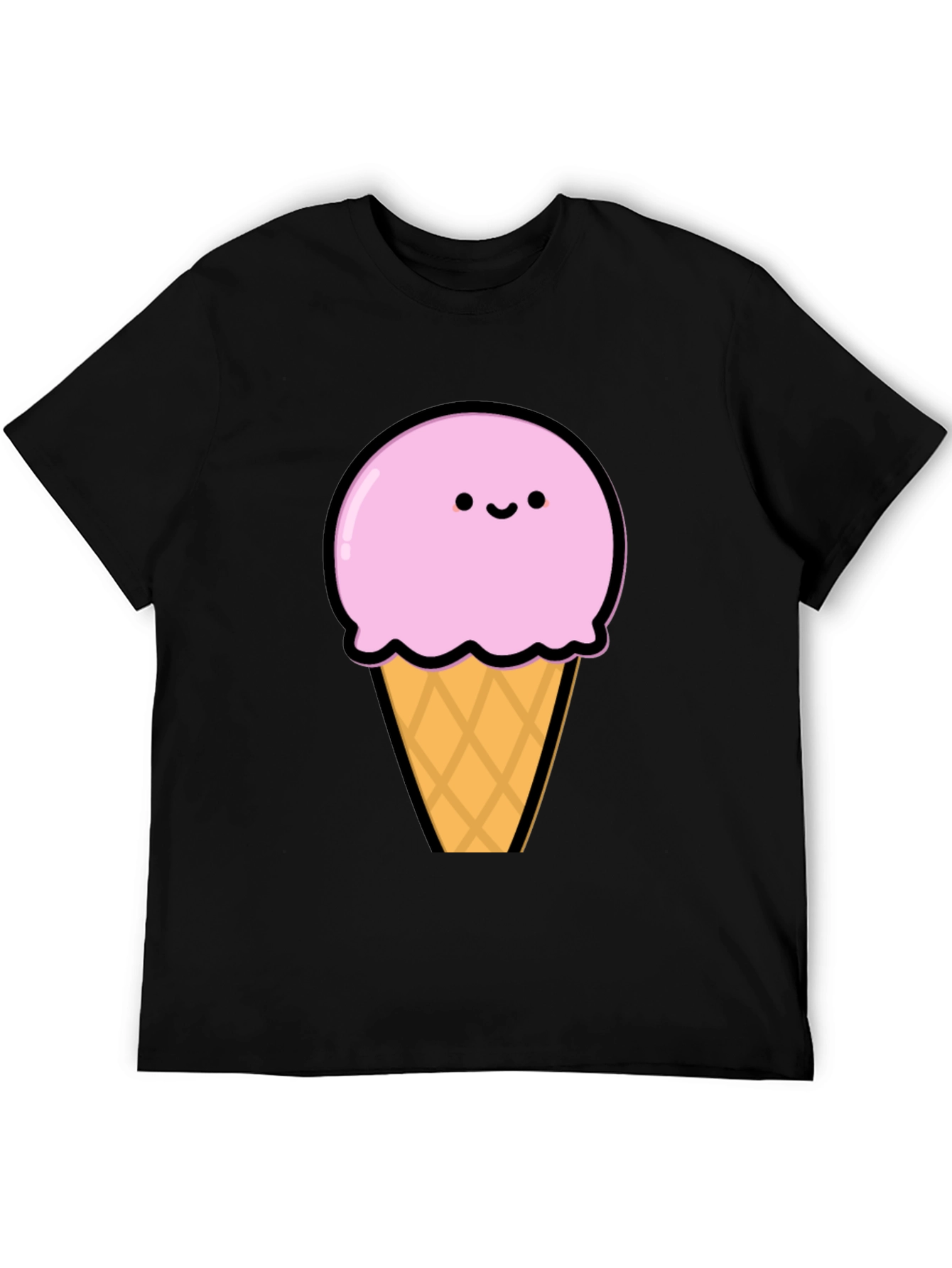 Cute Ice Cream Graphic T-Shirt - Unisex