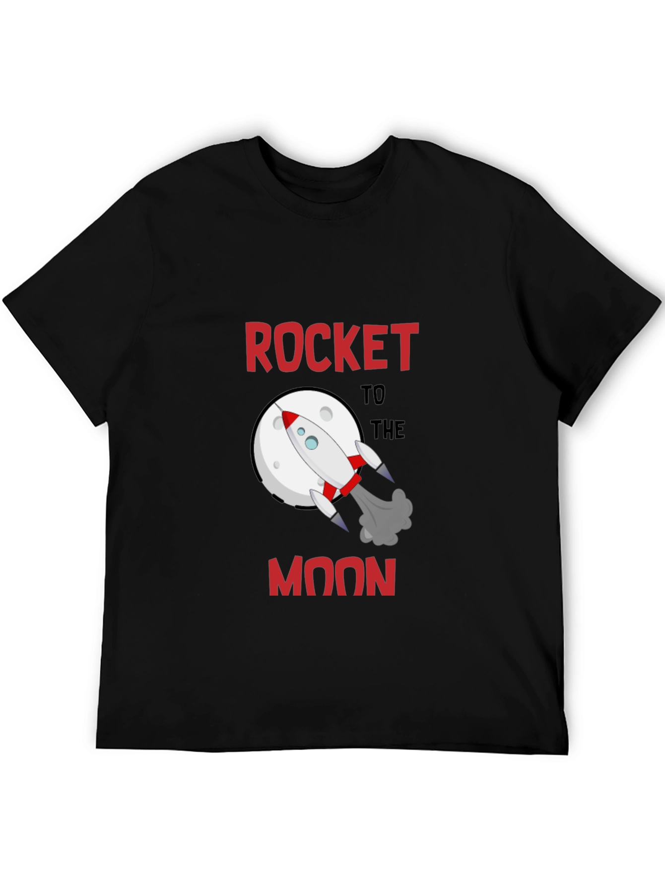 Rocket to the Moon T-Shirt - Space Adventure
