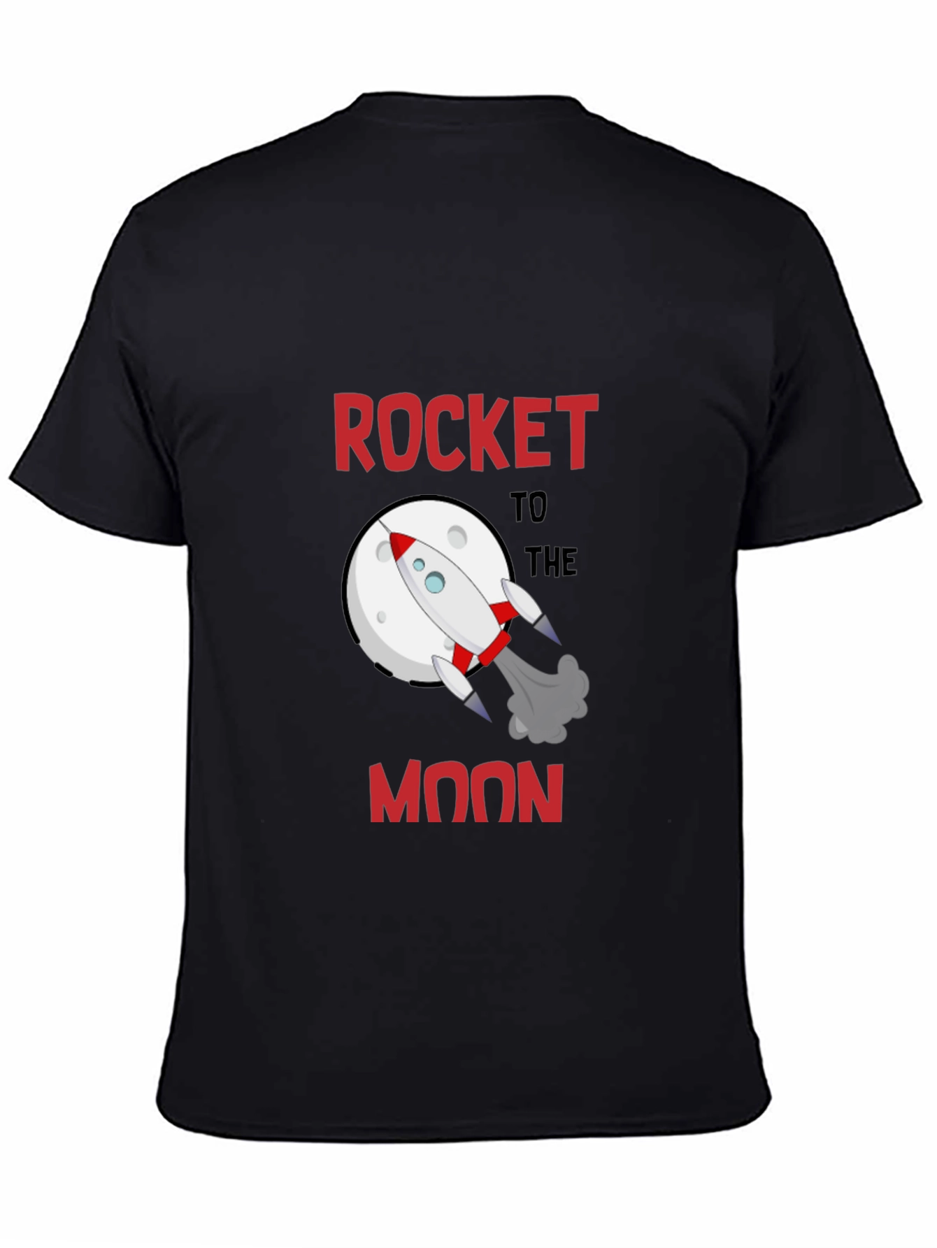 Rocket to the Moon T-Shirt - Space Adventure