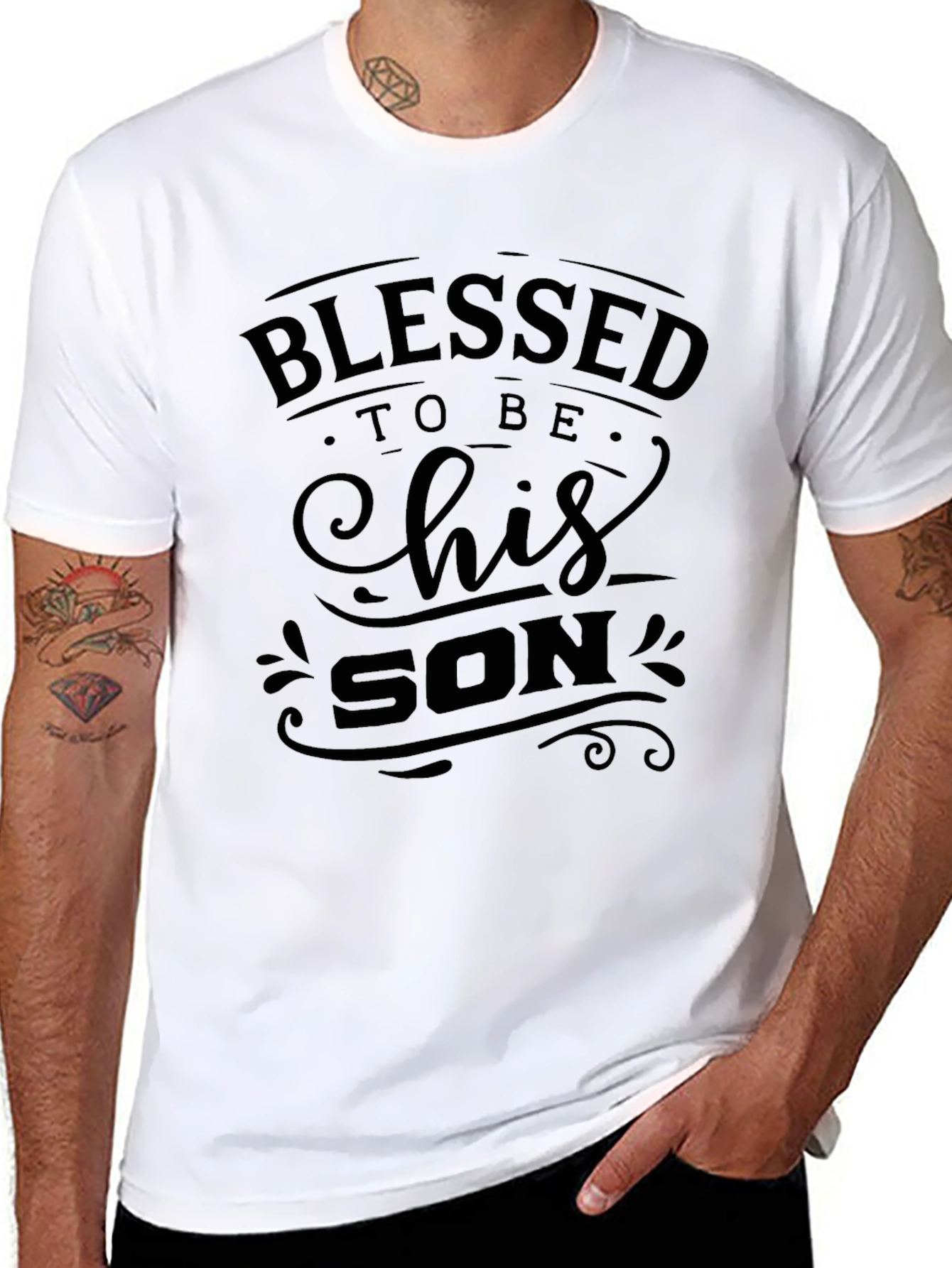 Blessed To Be His Son Graphic Tee
