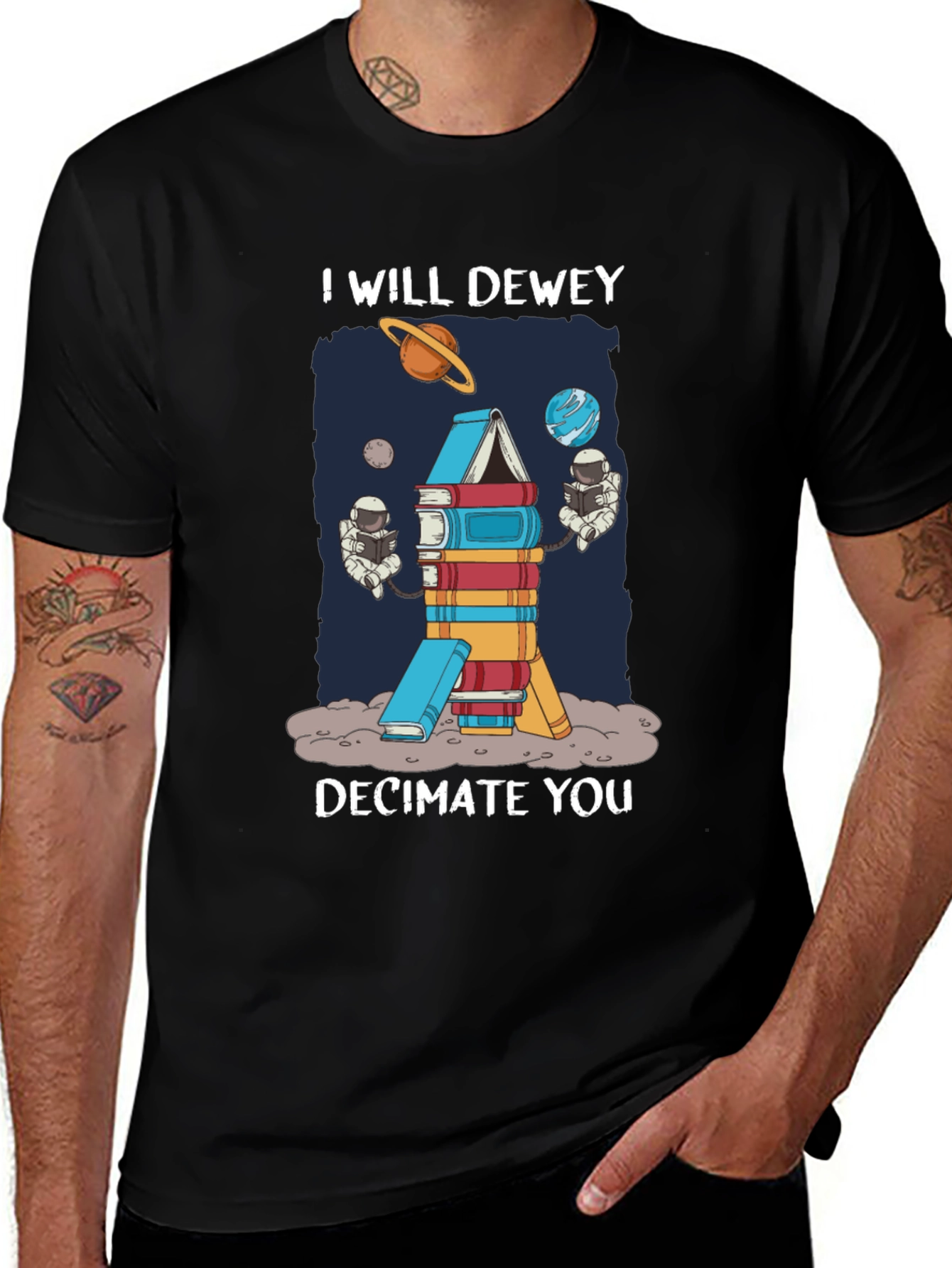 I Will Dewey Decimate You T-Shirt