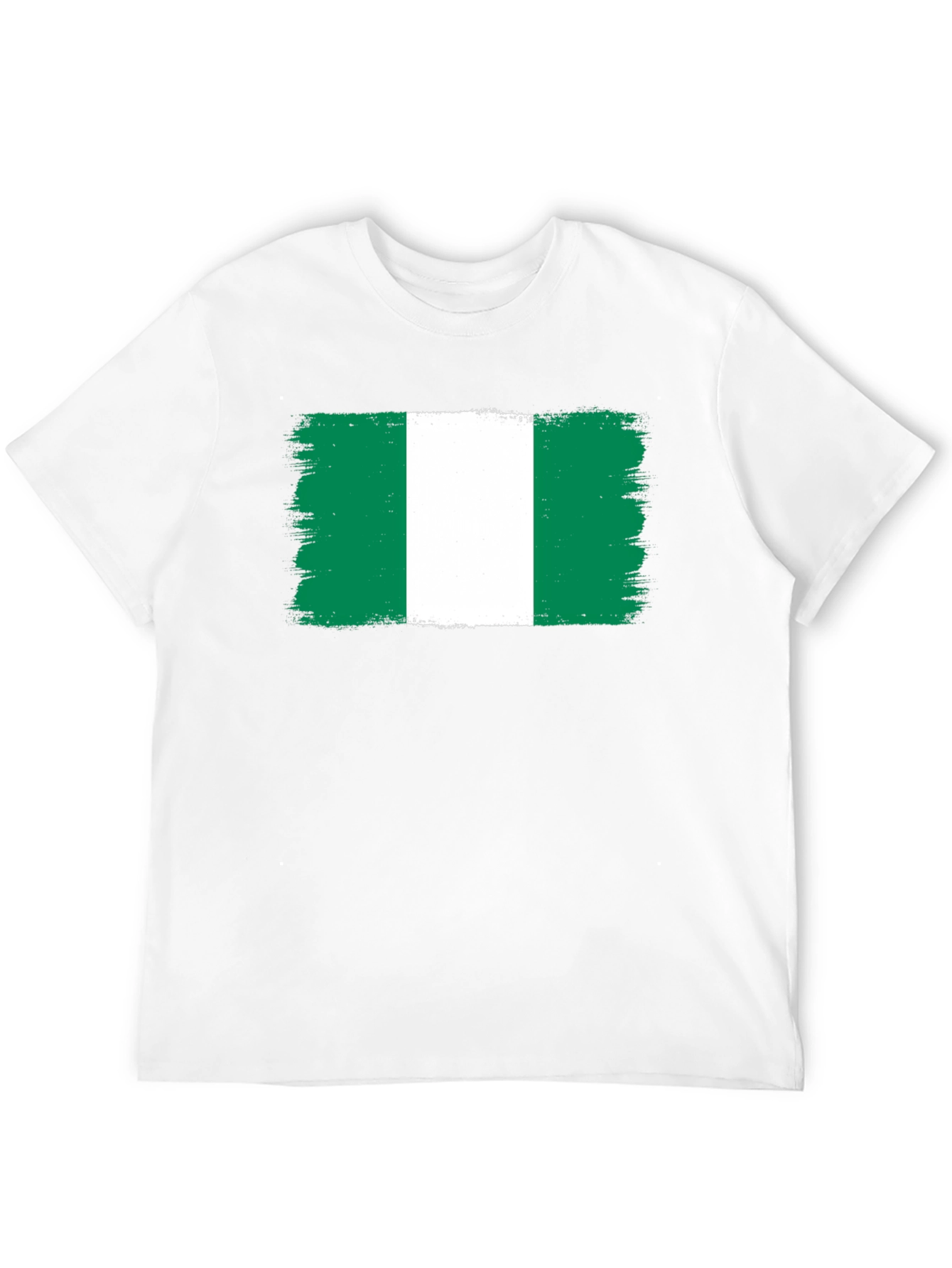 Nigeria Flag T-Shirt - Green White Green