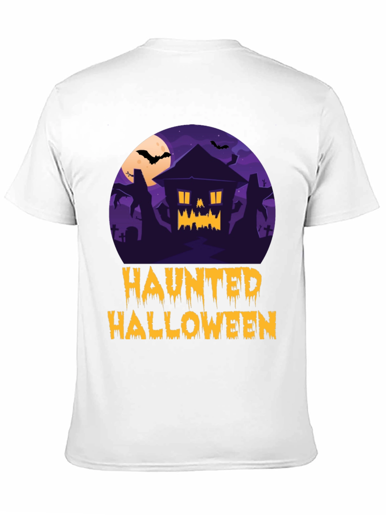 Haunted Halloween Graphic Tee