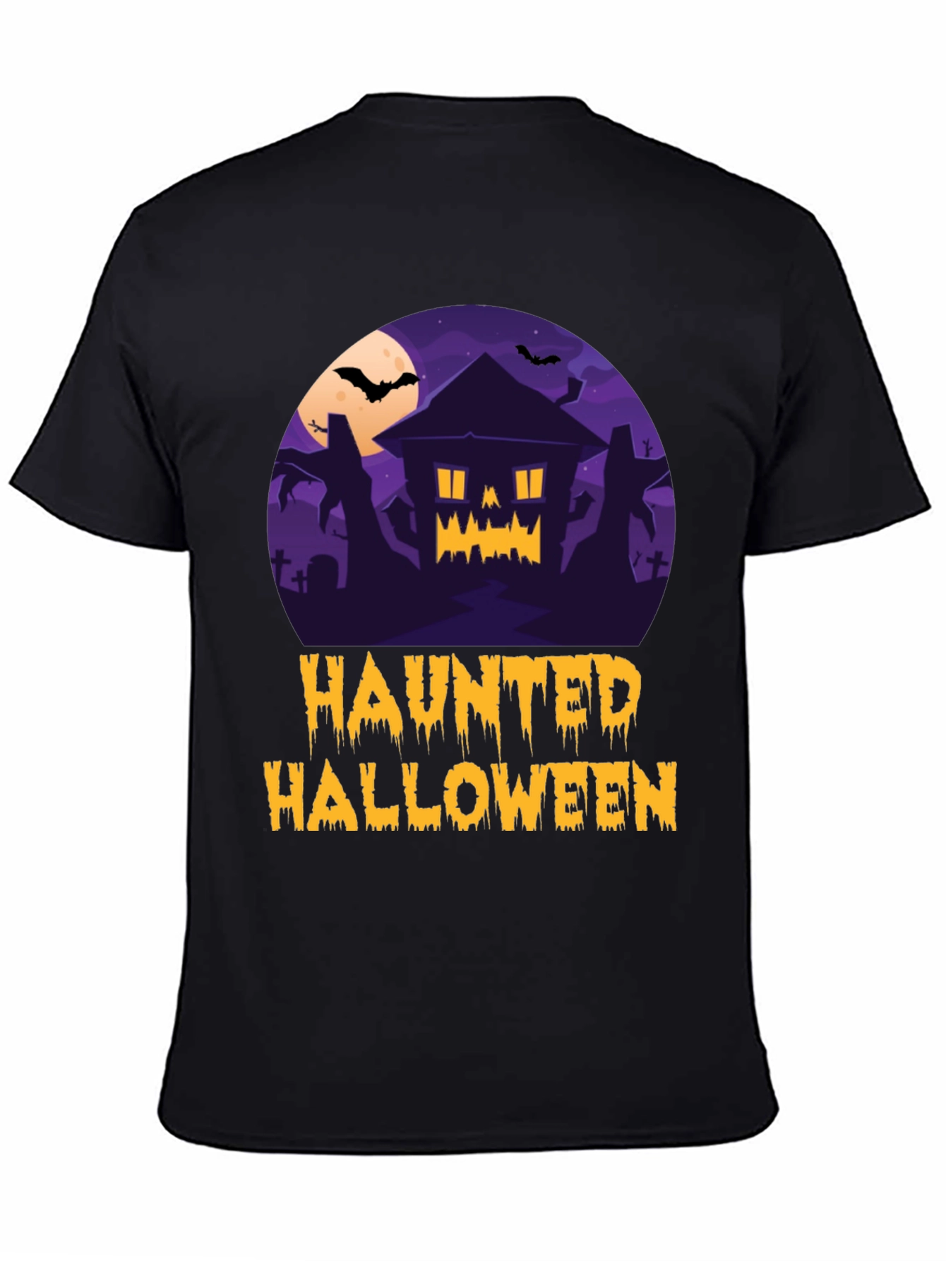Haunted Halloween Graphic Tee
