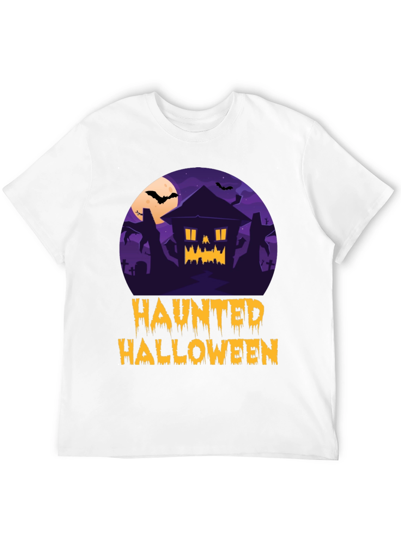 Haunted Halloween Graphic Tee