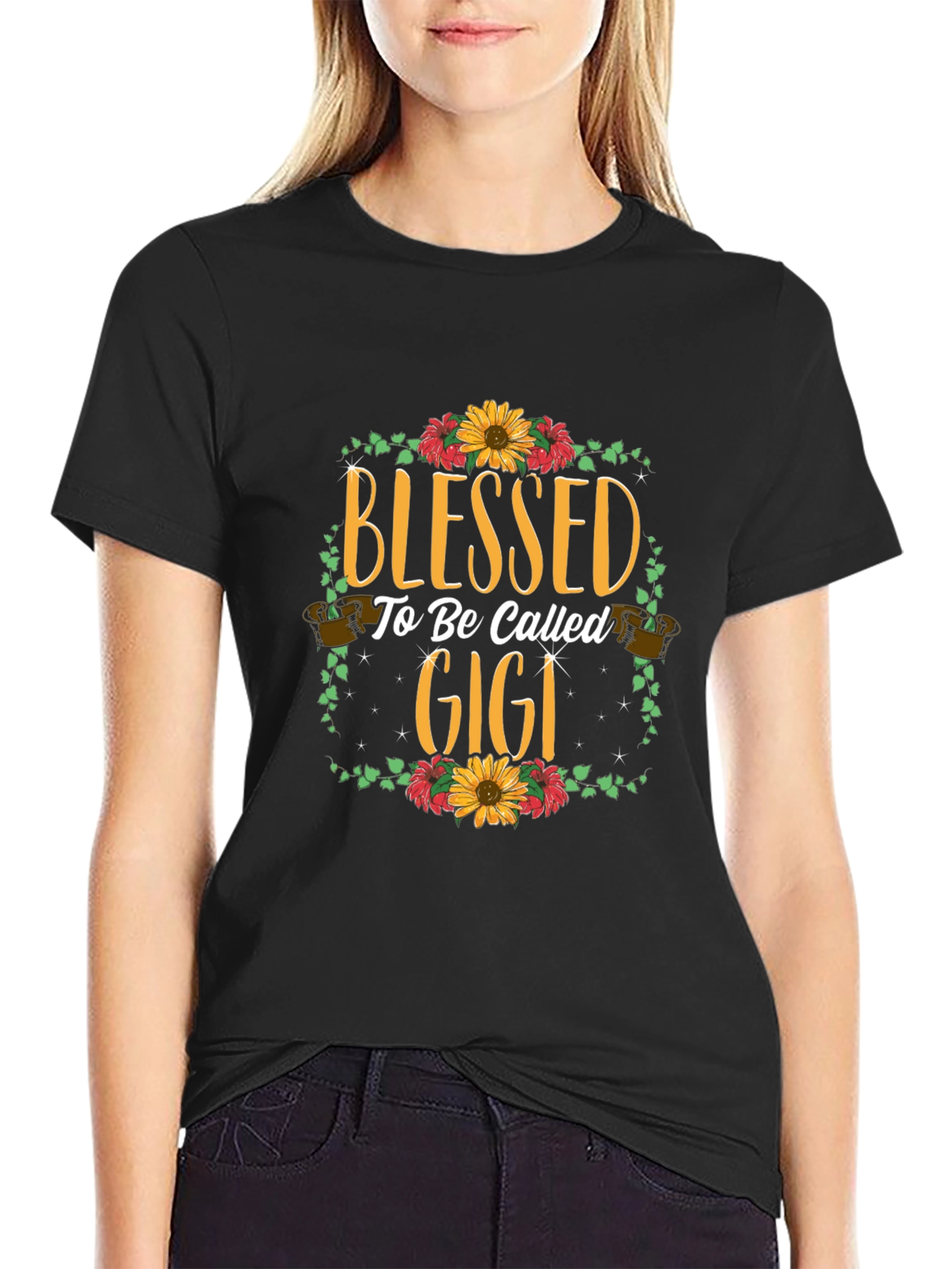 Blessed Gigi Floral T-Shirt