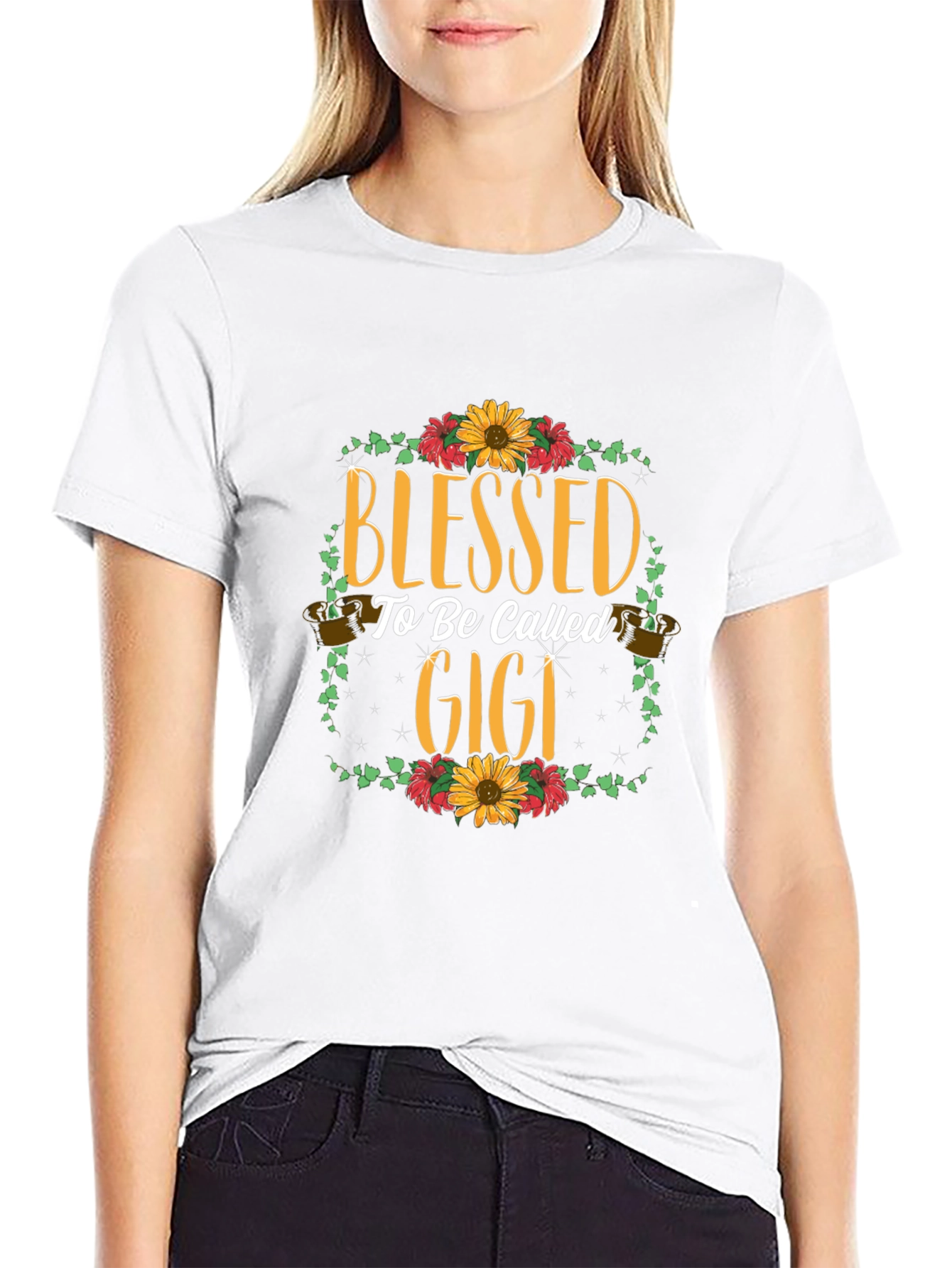 Blessed Gigi Floral T-Shirt