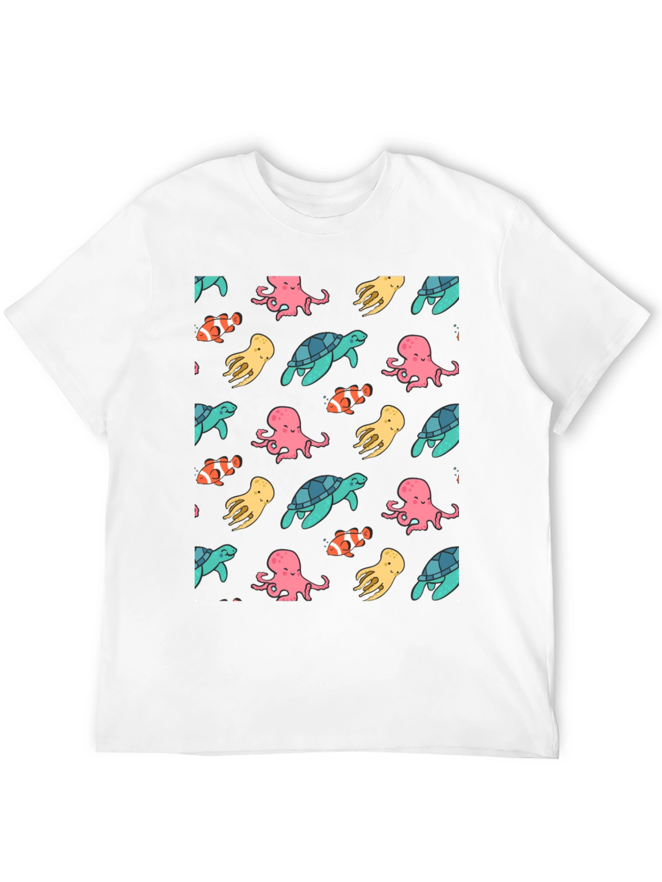 Ocean Life Pattern Tee