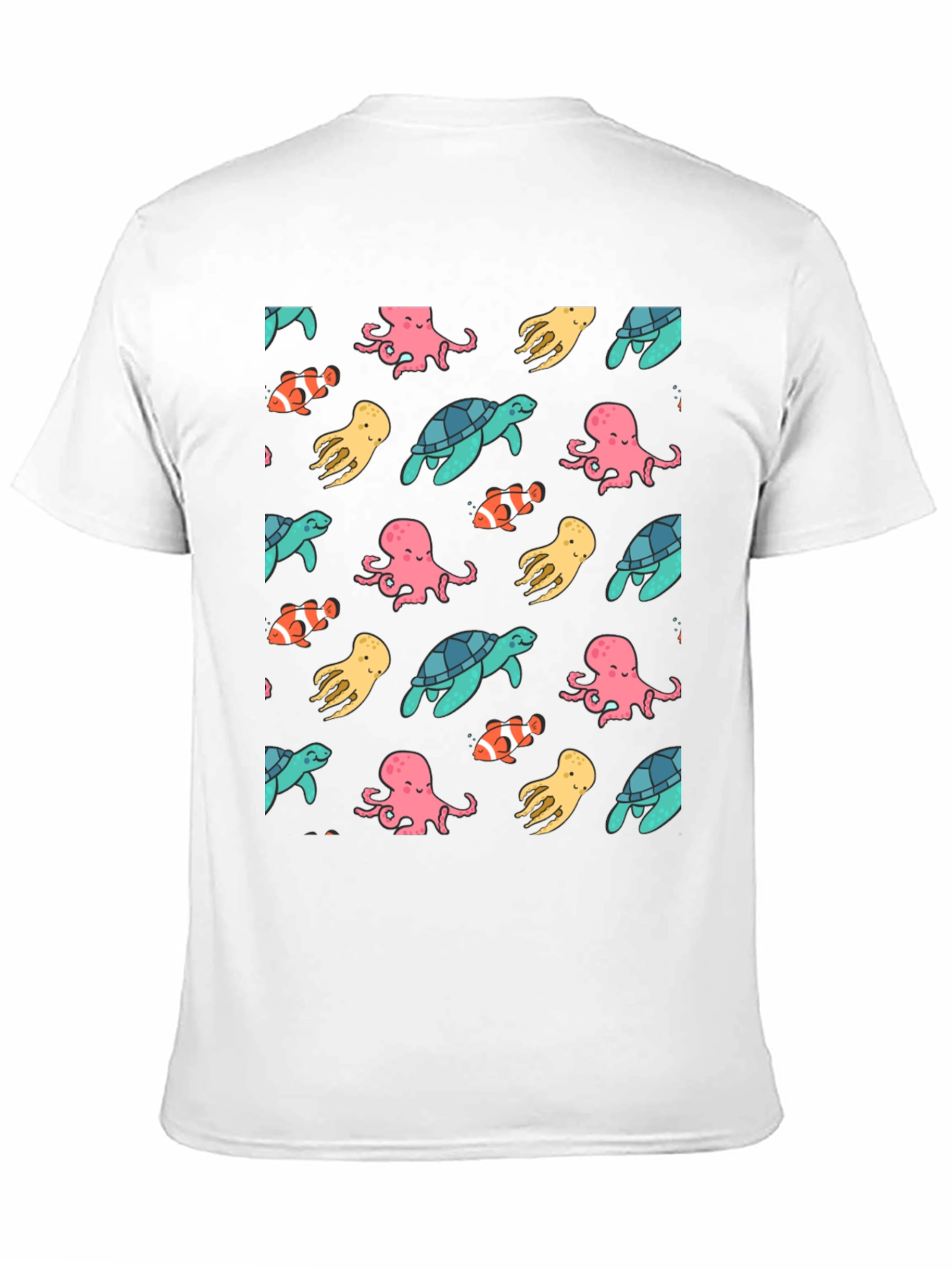 Ocean Life Pattern Tee