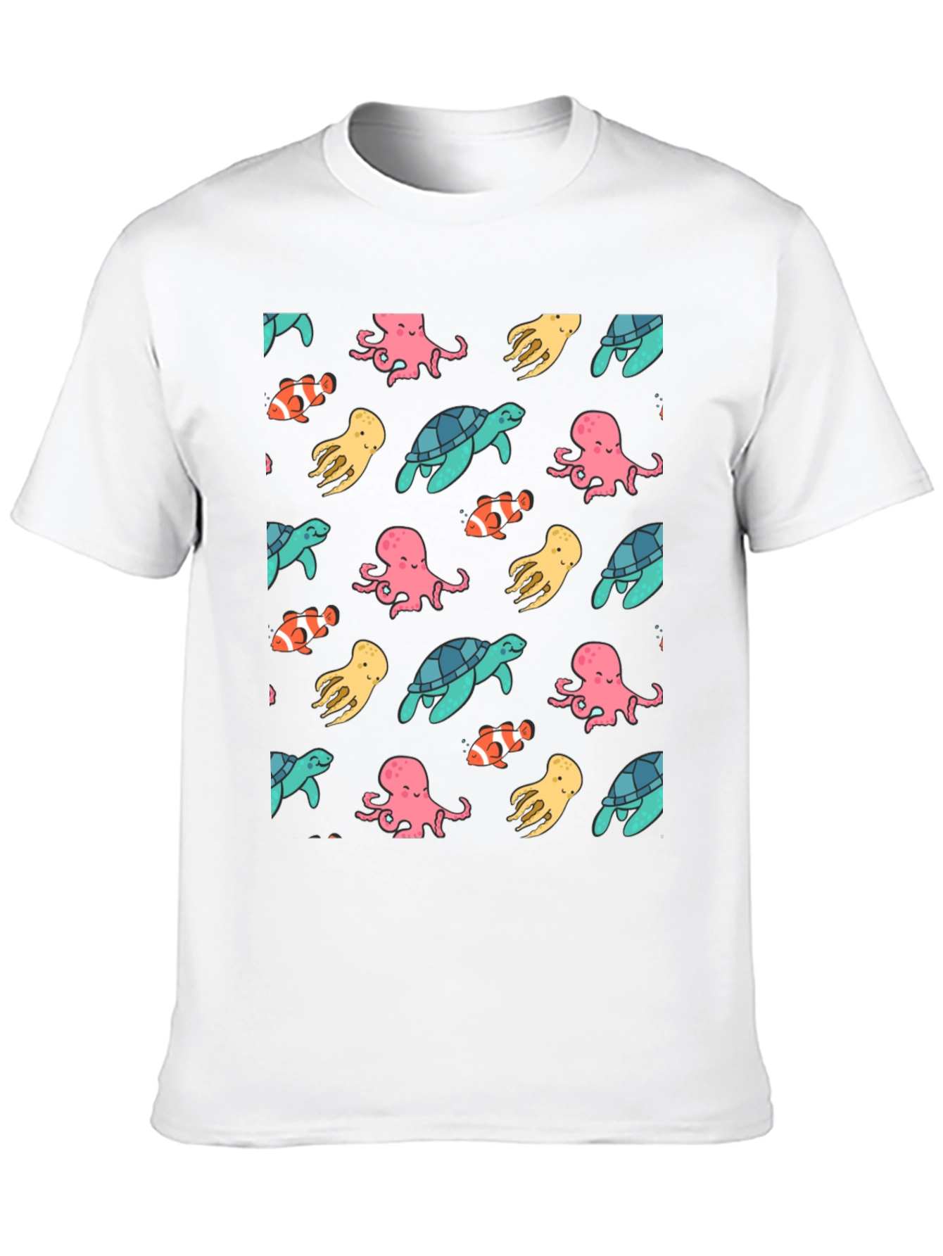 Ocean Life Pattern Tee