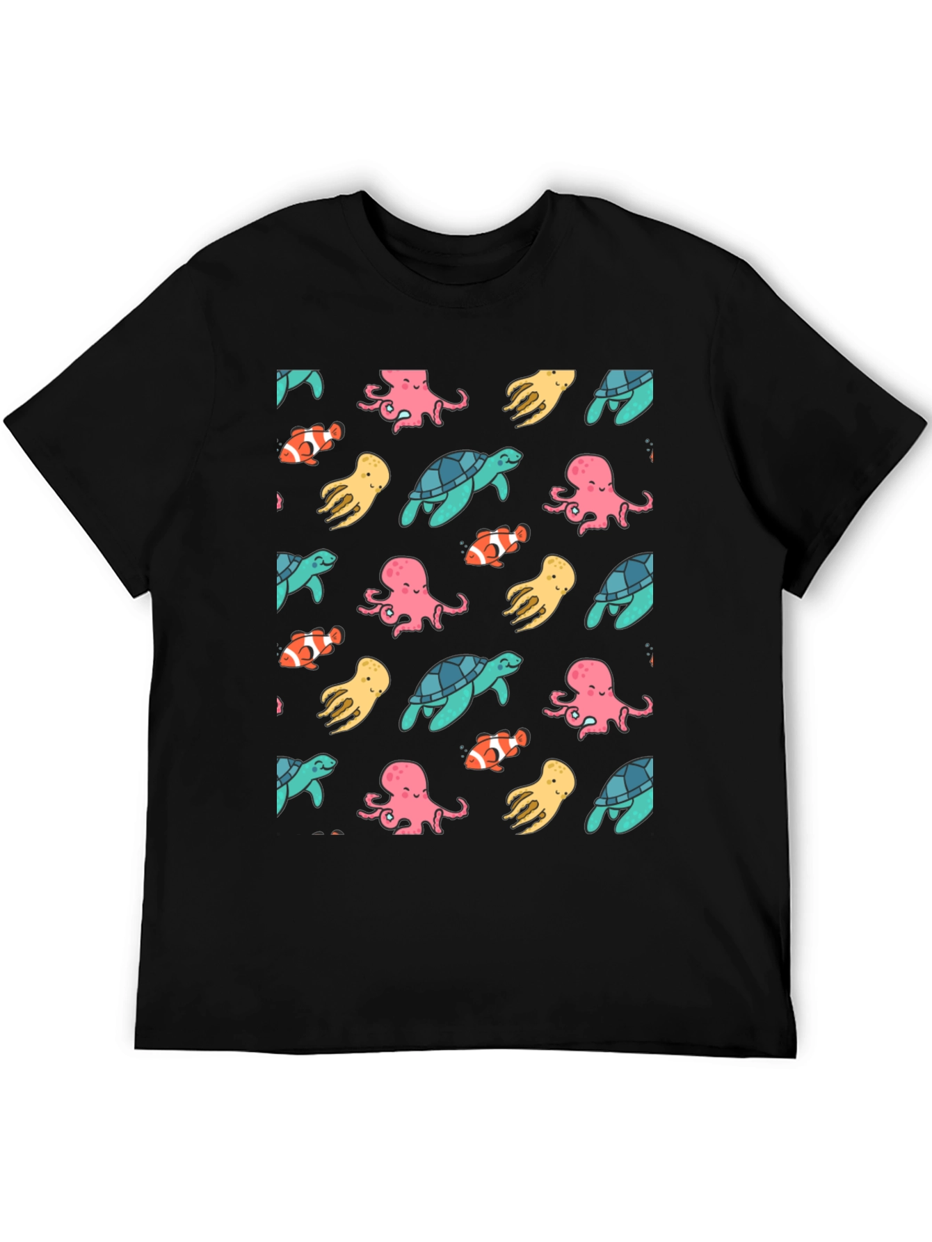 Ocean Life Pattern Tee