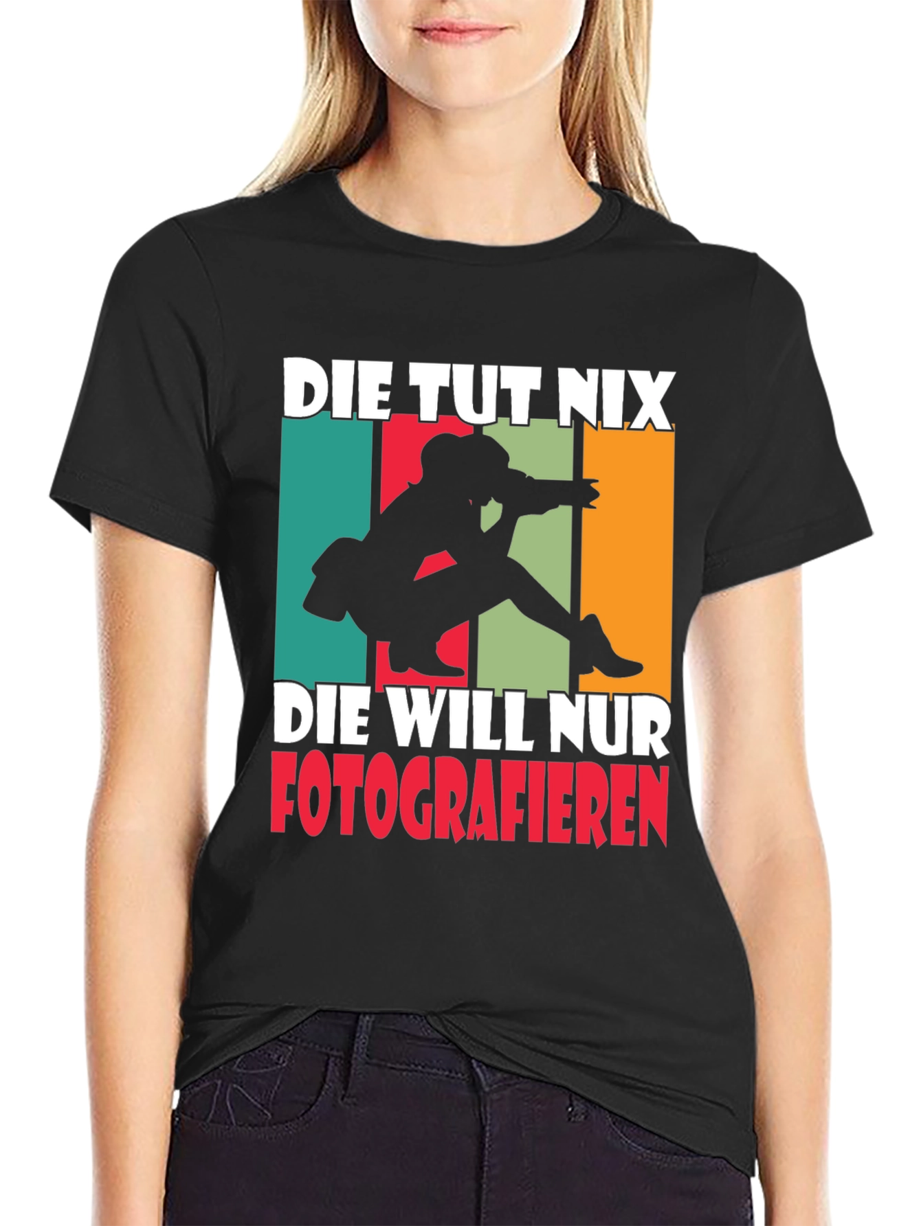 Die Tut Nix Photographer T-Shirt - Unisex Cotton Tee