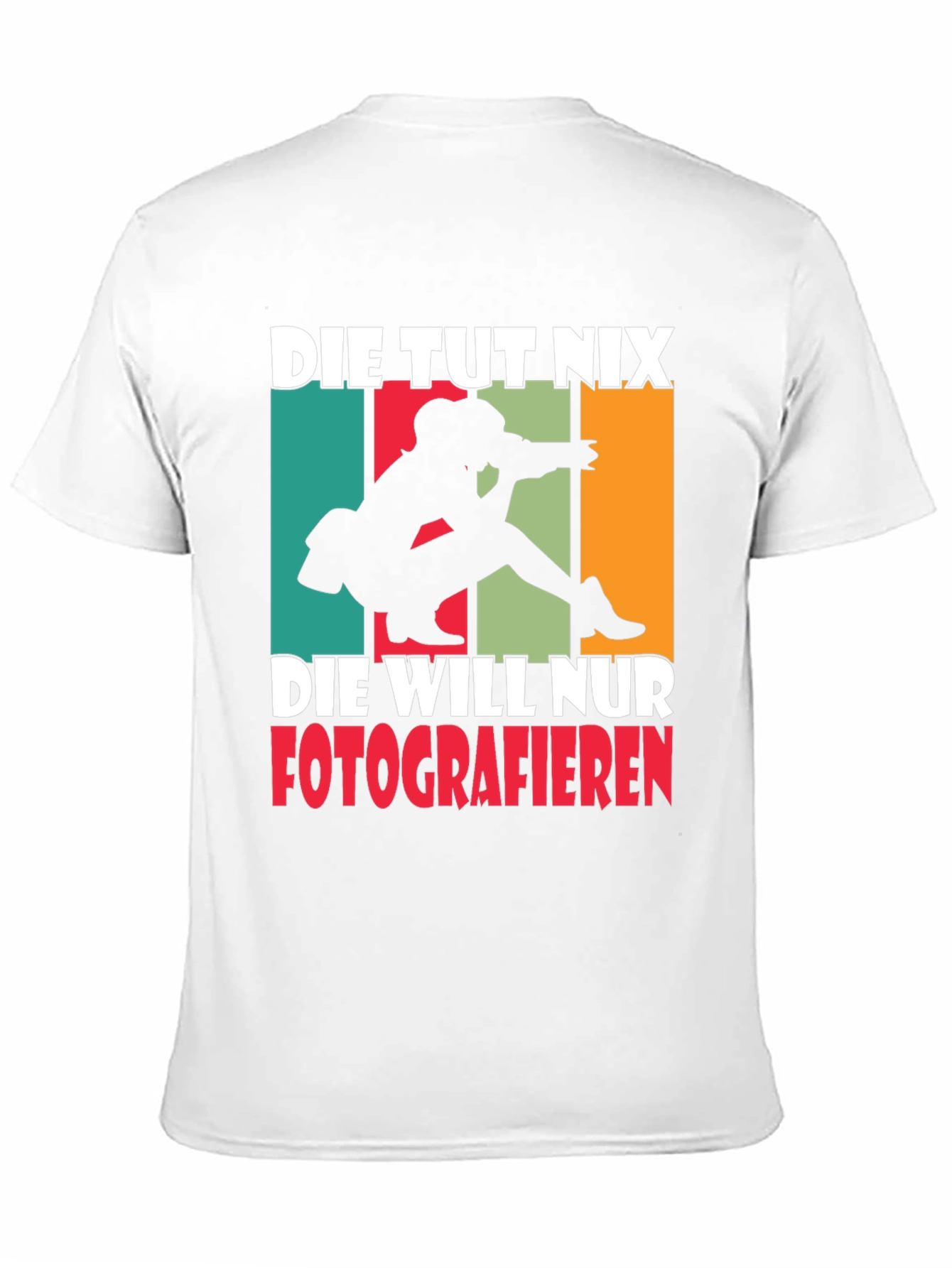 Die Tut Nix Photographer T-Shirt - Unisex Cotton Tee