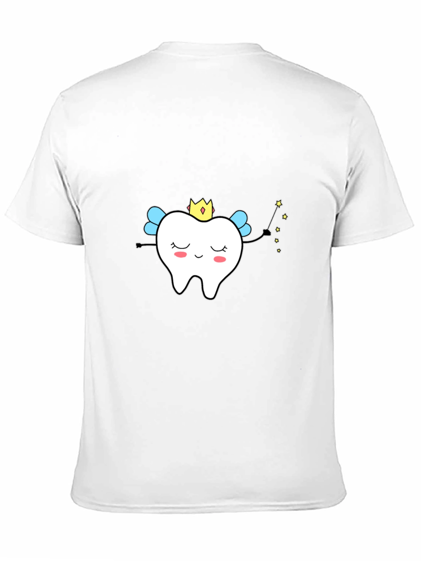Tooth Fairy Graphic Tee - Soft Black Cotton T-Shirt