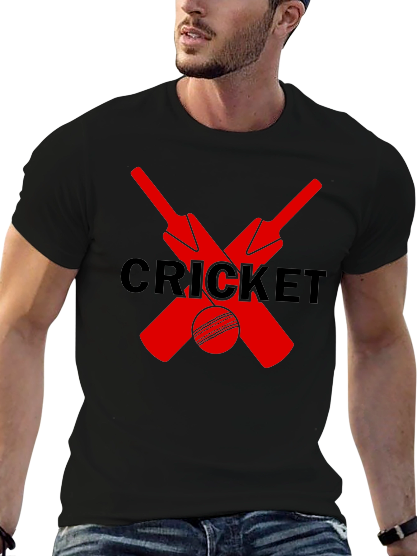 Cricket Bats & Ball T-Shirt