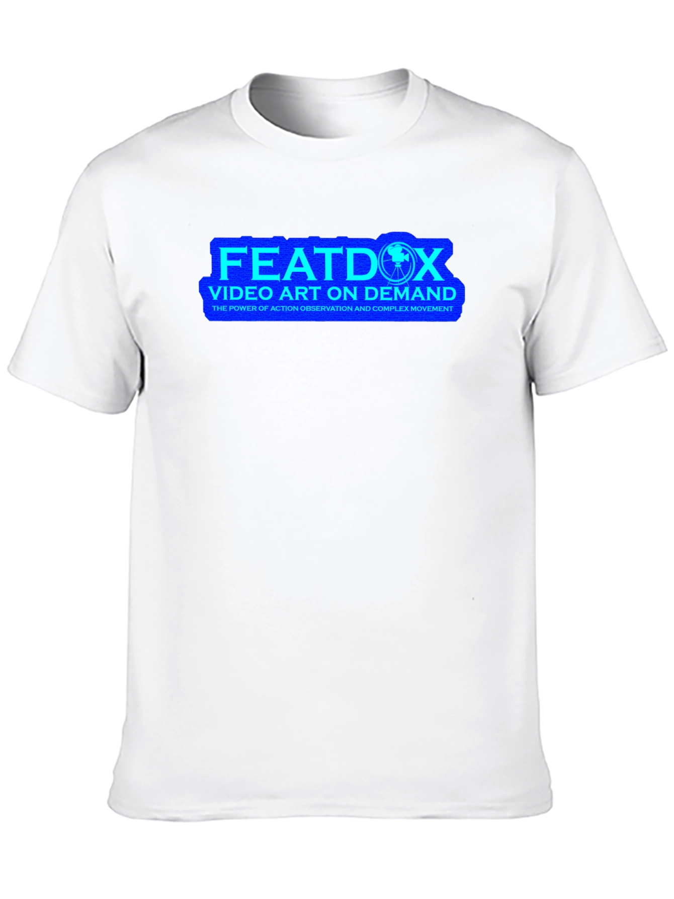 FEATDOX Video Art On Demand Black T-Shirt