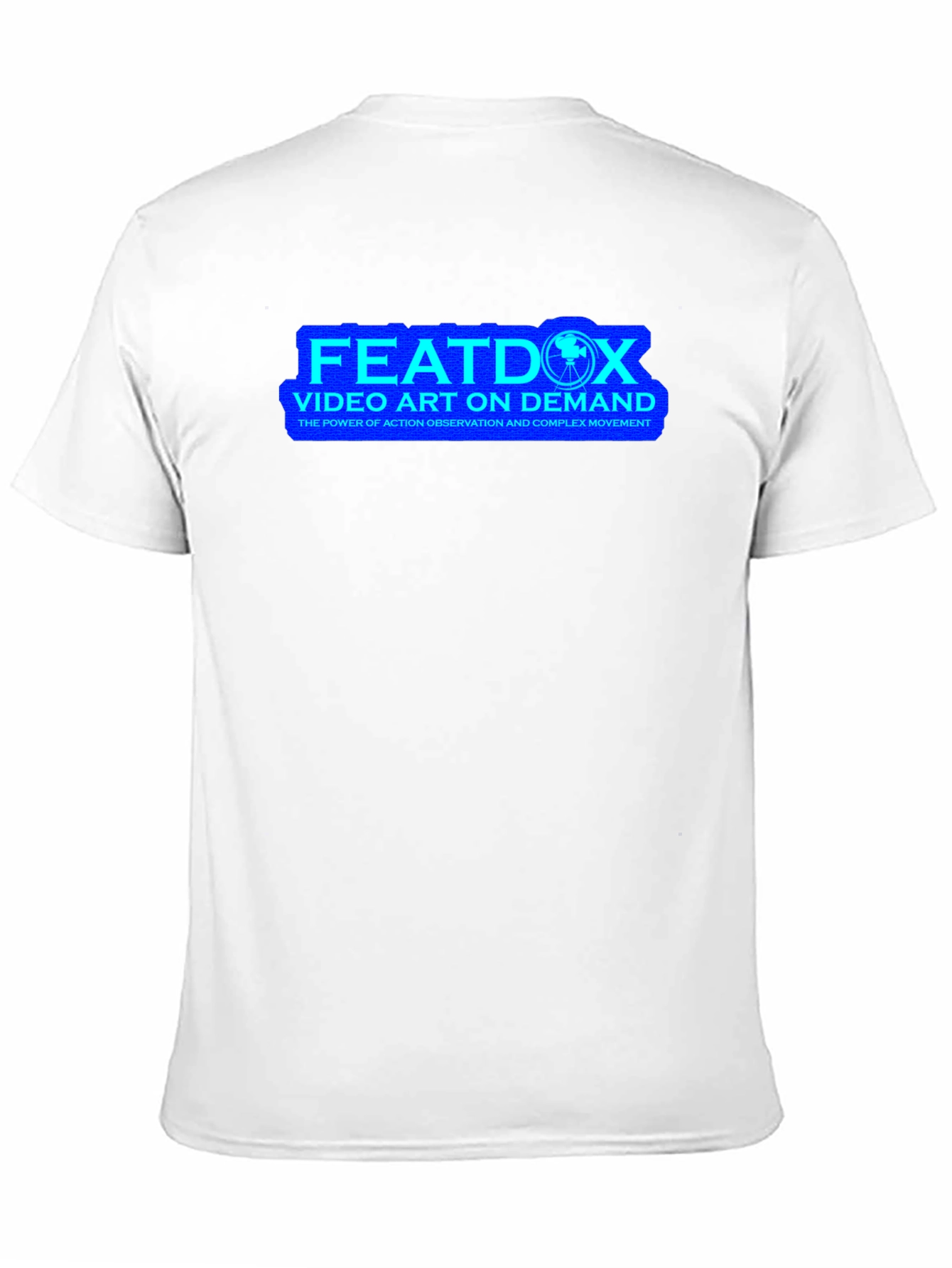 FEATDOX Video Art On Demand Black T-Shirt