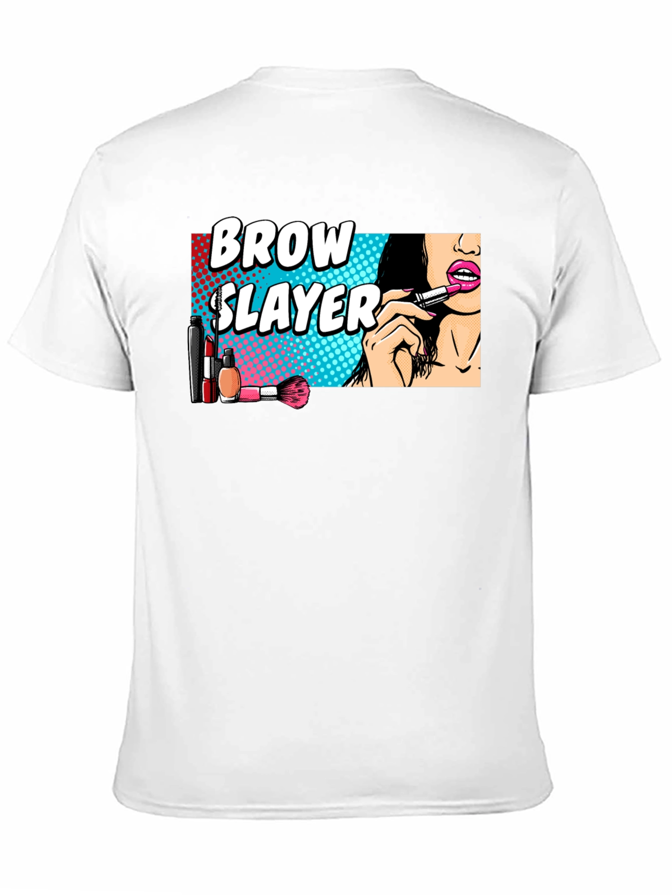 Brow Slayer Black Graphic Tee