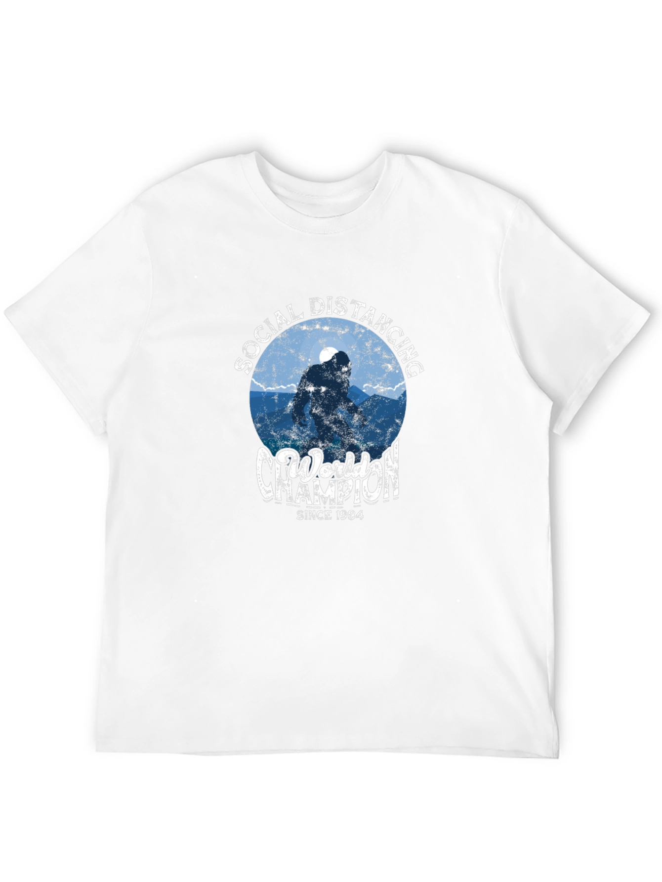 Social Distancing World Champion Graphic Tee