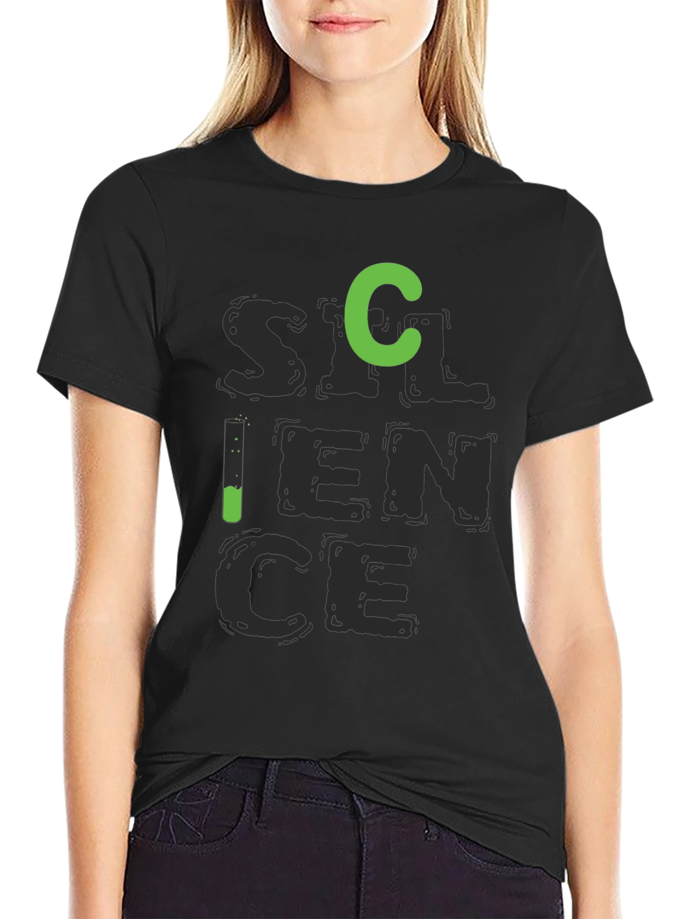 Science T-Shirt - Black Graphic Tee