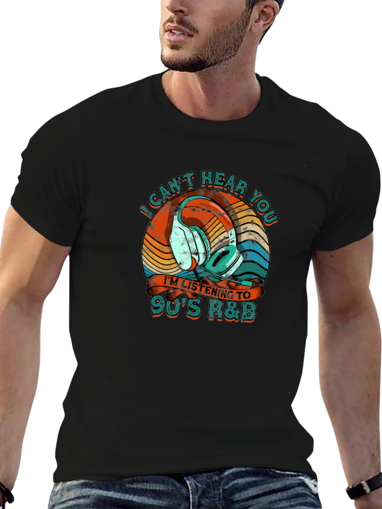 90s R&B Music Lover Graphic Tee