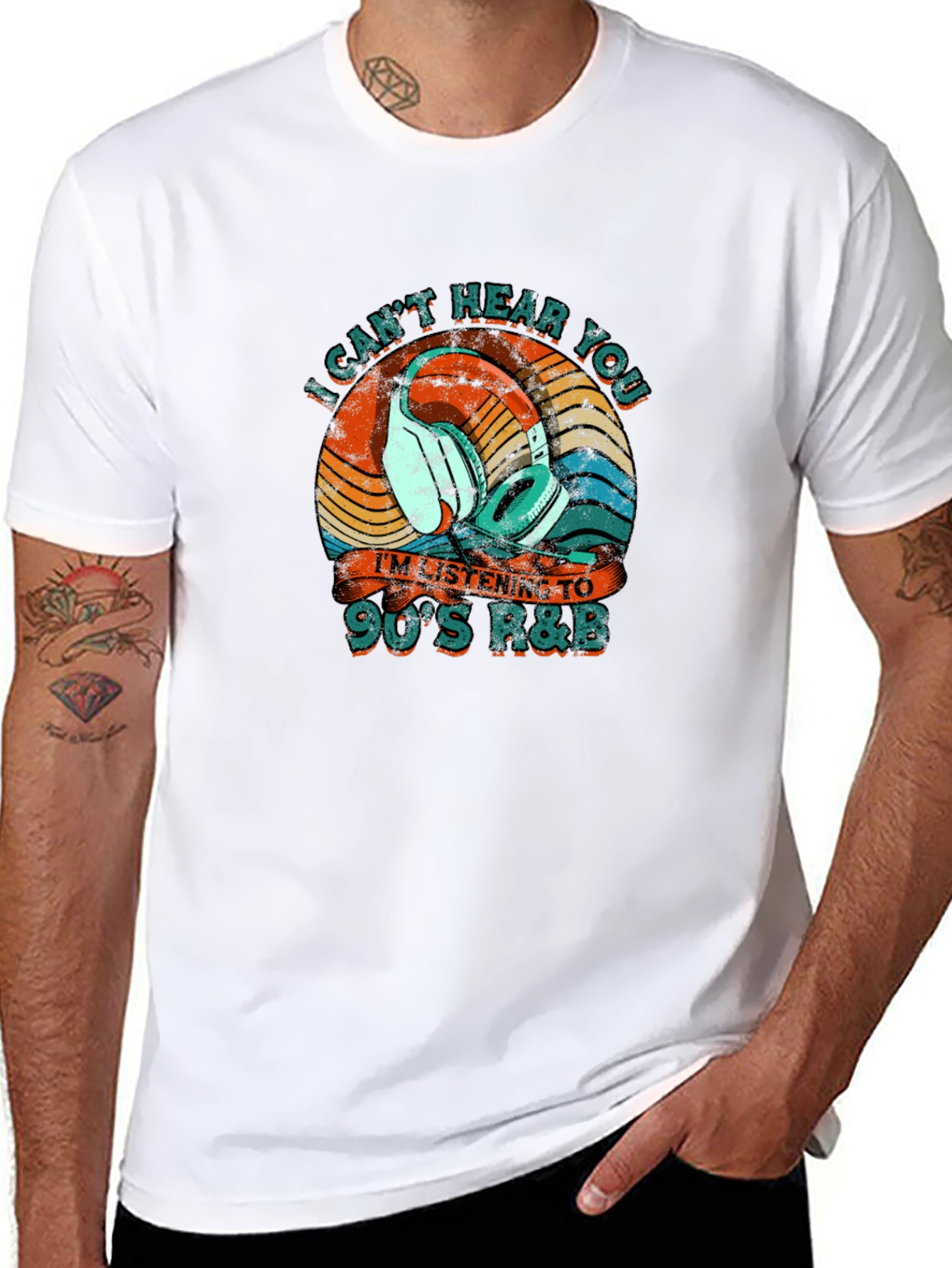 90s R&B Music Lover Graphic Tee