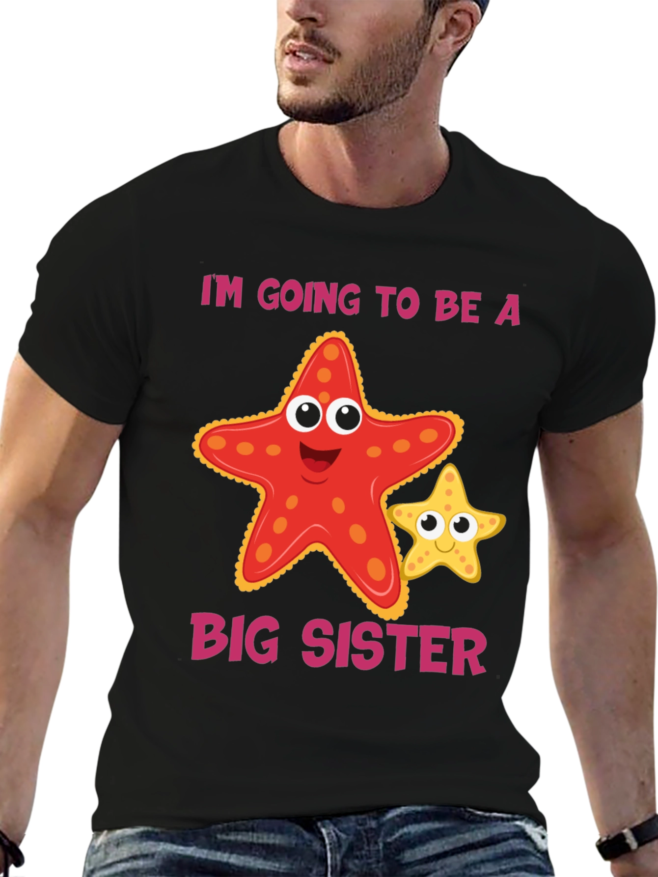 Big Sister Starfish Graphic Tee